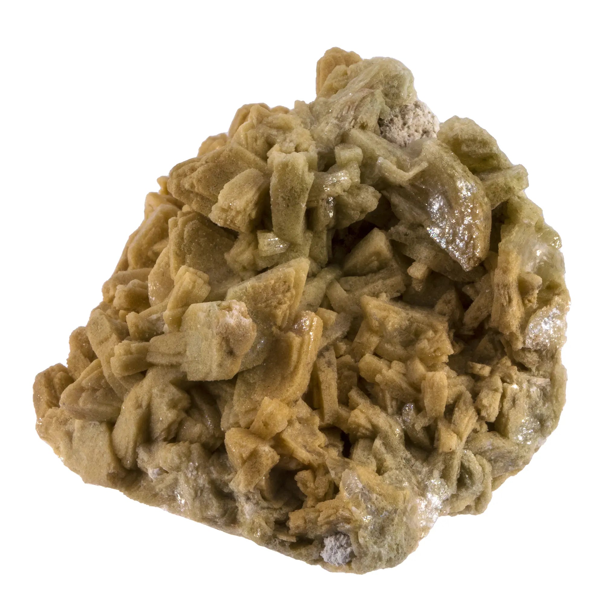 Heulandite verte - celadonite - pierre brute - Shakur - 276gr - heulandite-verte-celadonite-inde-heu5 - CRISTAL SOURCES