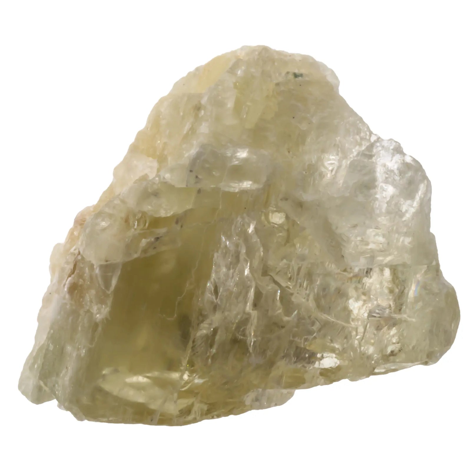 Hiddénite - pierre brute - hiddenite-fragment-brut-hid1 - CRISTAL SOURCES