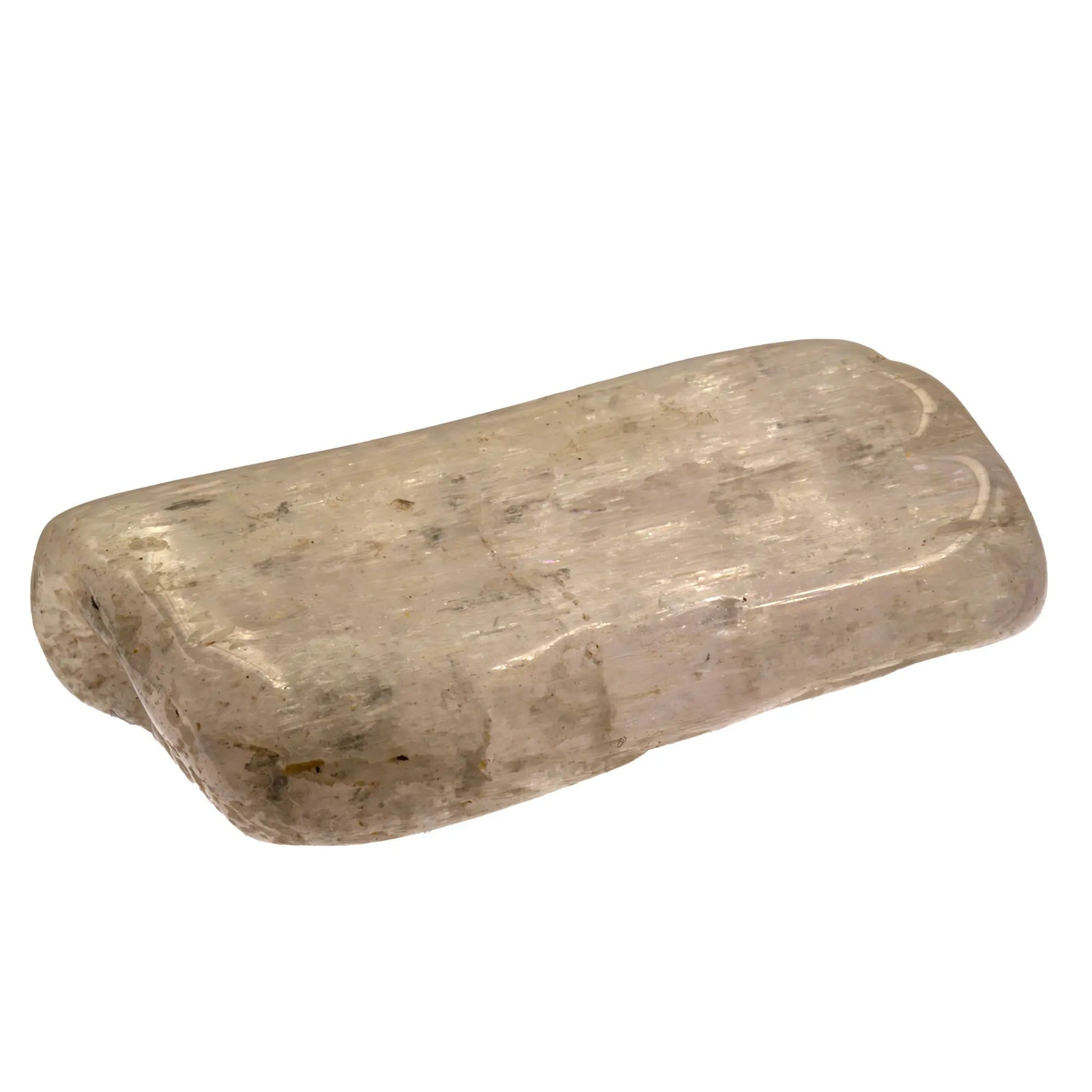 Pierre roulée - Hiddenite - Brésil - 2 à 3 cm - hiddenite-roulee-hidpr1 - CRISTAL SOURCES