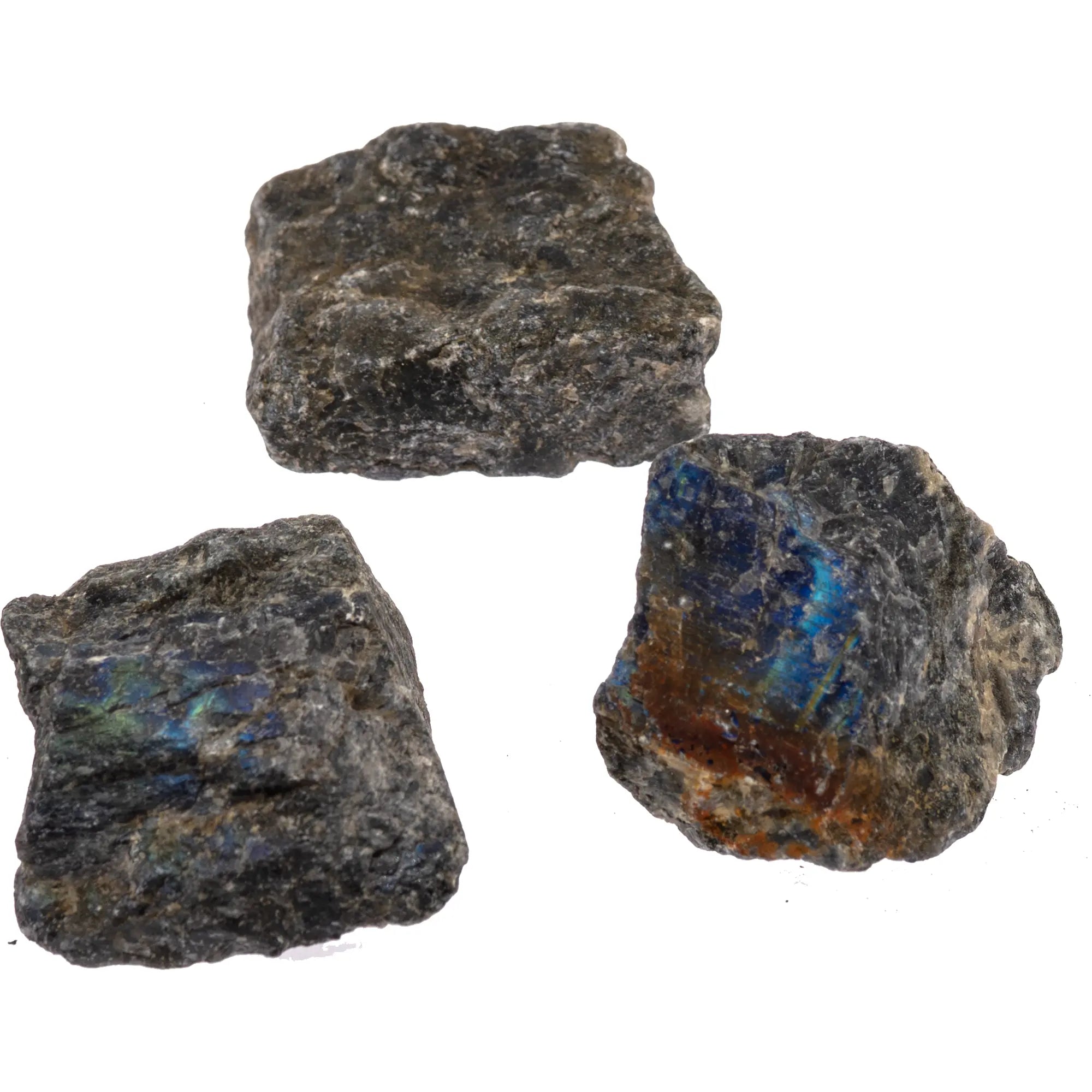 Labradorite - pierre brute - 4 à 5 cm - Madagascar - labradorite-brute-madagascar-lb9 - CRISTAL SOURCES
