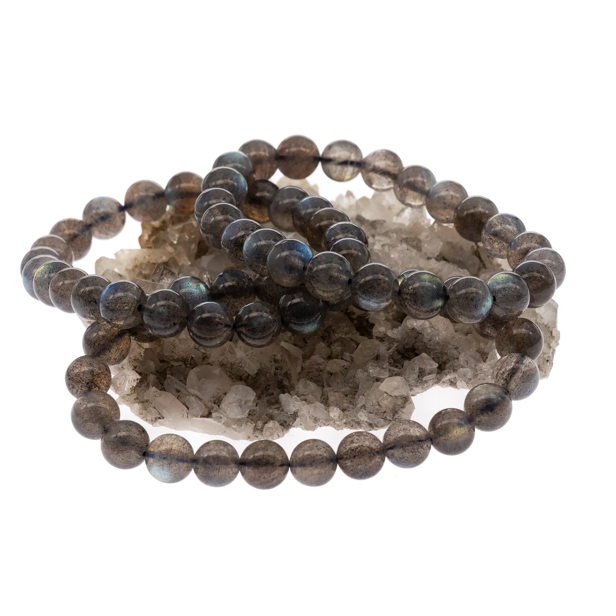 bracelet-labradorite-perle-ronde-8mm-qualite-extra - CRISTAL SOURCES