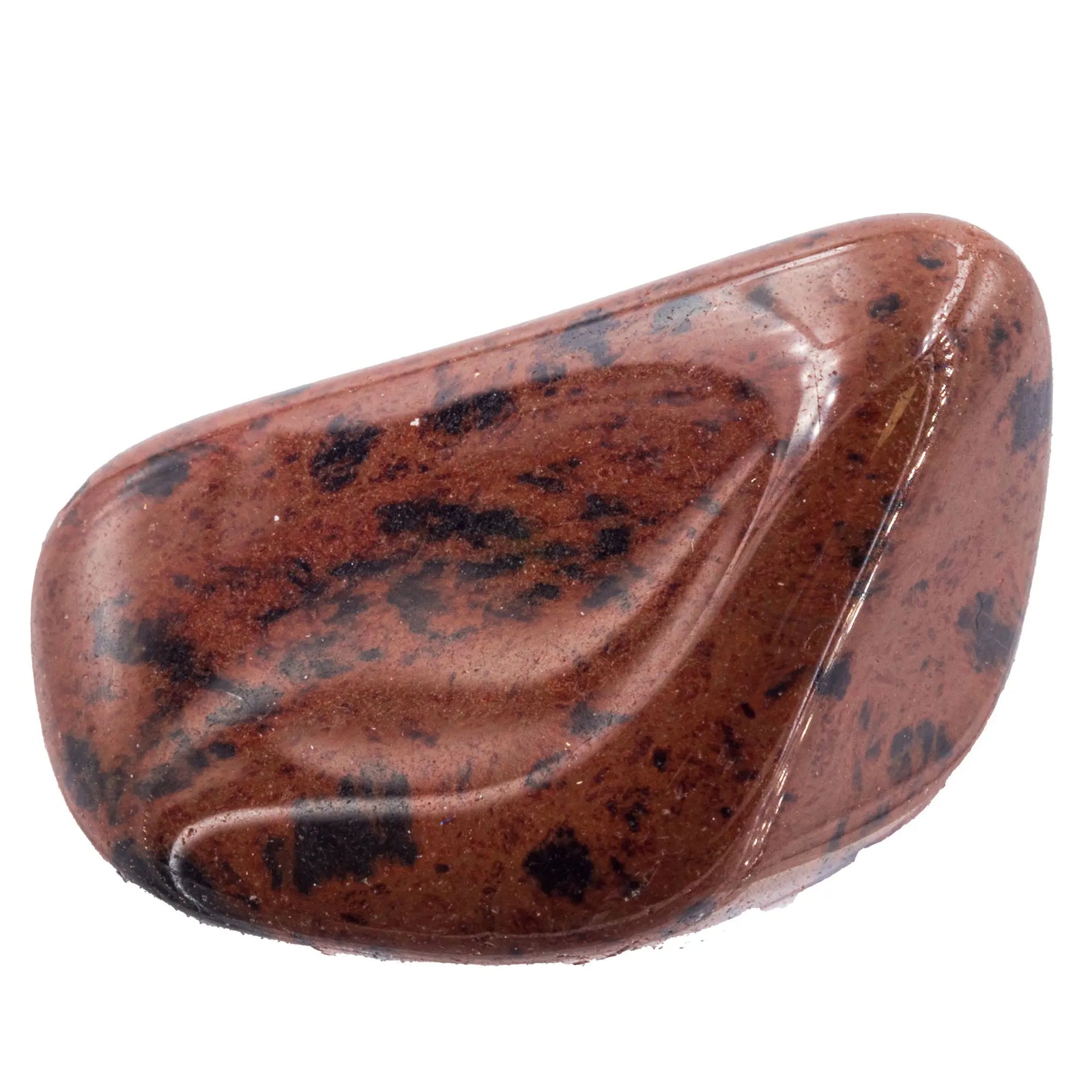 Pierre roulée - Obsidienne brune - Mexique - 2 à 3 cm - obsidienne-brune-roulee-obbpr0 - CRISTAL SOURCES