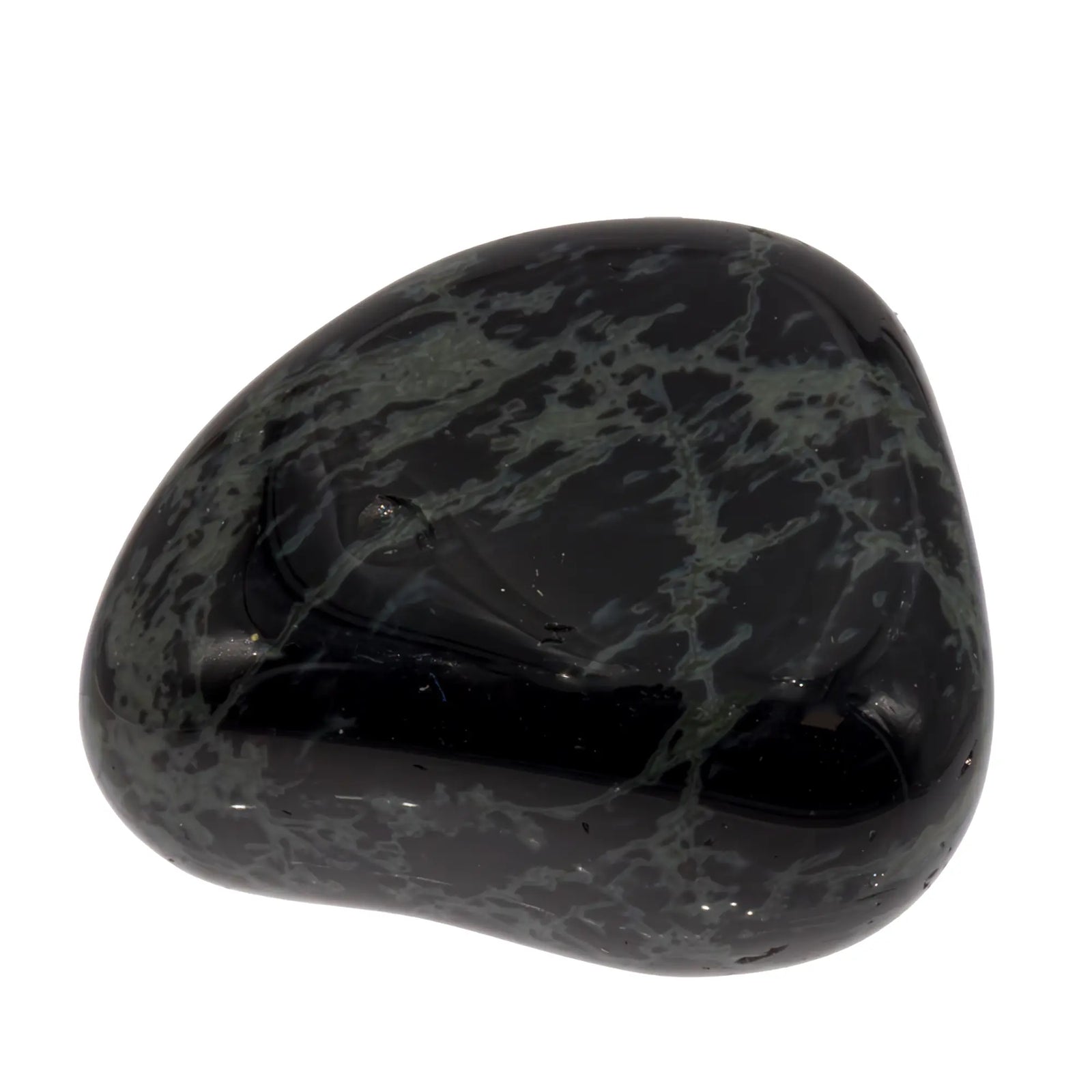 Pierre roulée - Obsidienne spider - Mexique - 2 à 3 cm - obsidienne-spider-roulee-obspr0 - CRISTAL SOURCES