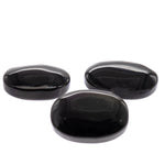 Oeil céleste obsidienne galet poli - Mexique - 4 à 5 cm