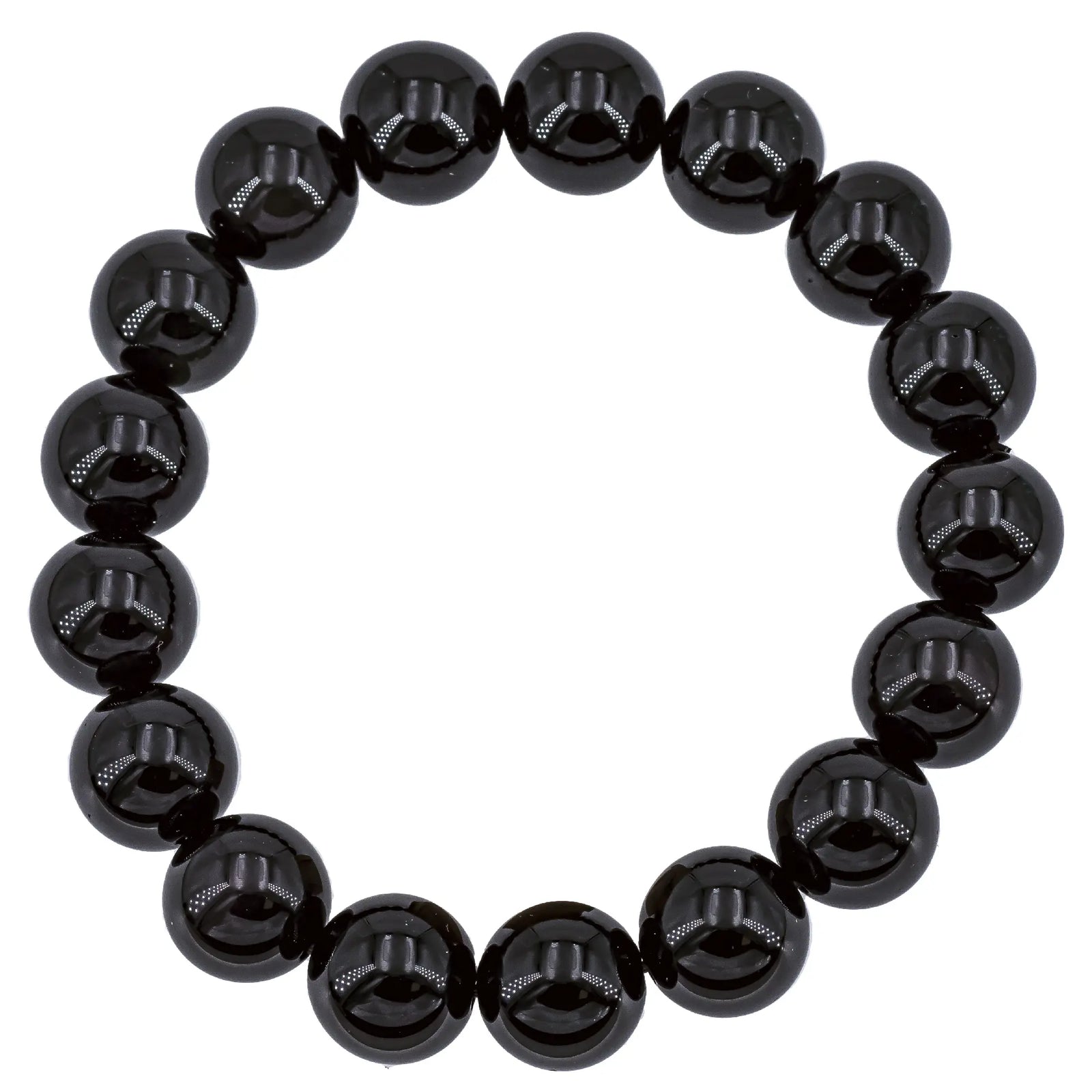 Bracelet Obsidienne œil céleste perle ronde 10mm - bracelet-obsidienne-oel-celeste-perle-ronde-10mm-oocbra3 - CRISTAL SOURCES