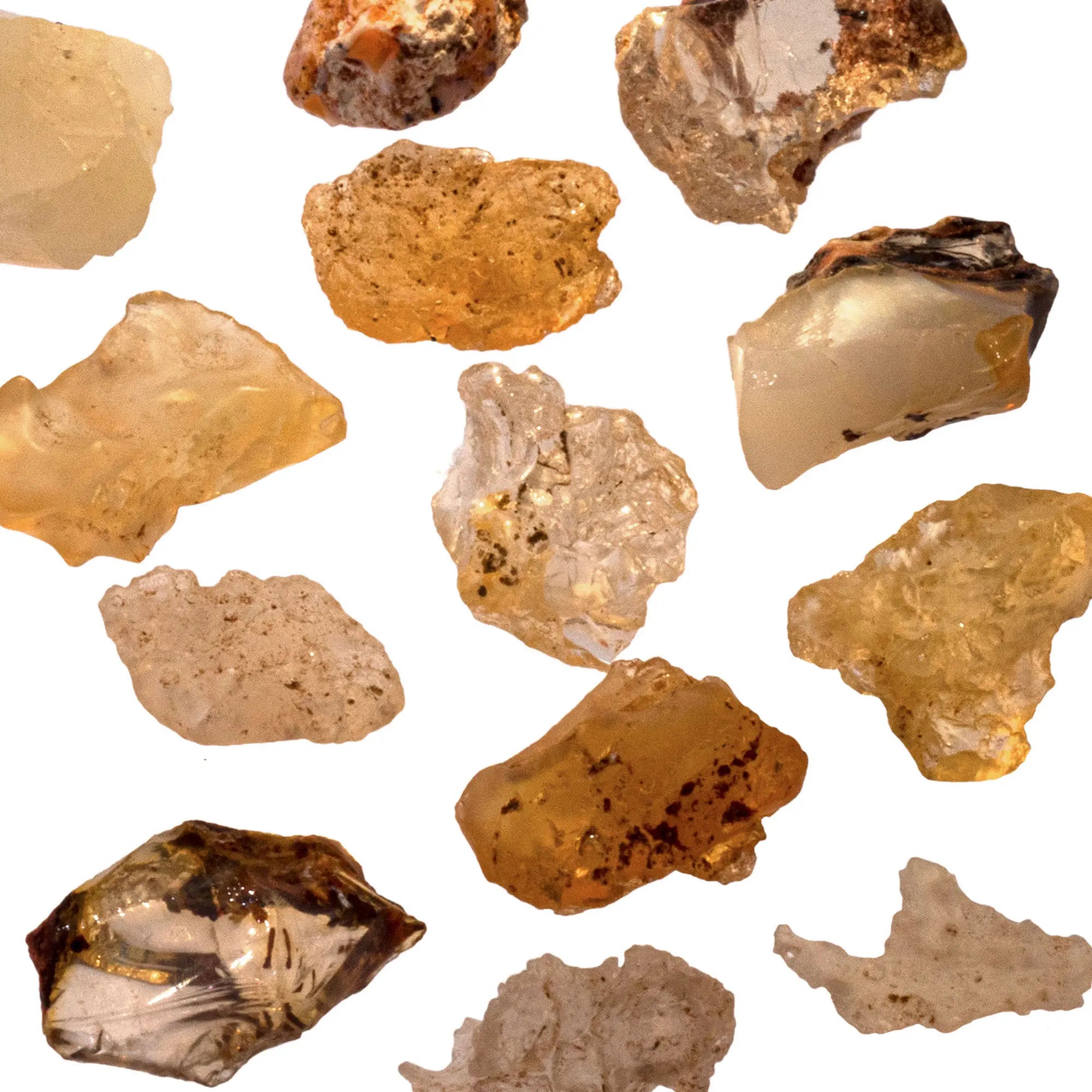 Opale de feu claire - pierre brute - CRISTAL SOURCES
