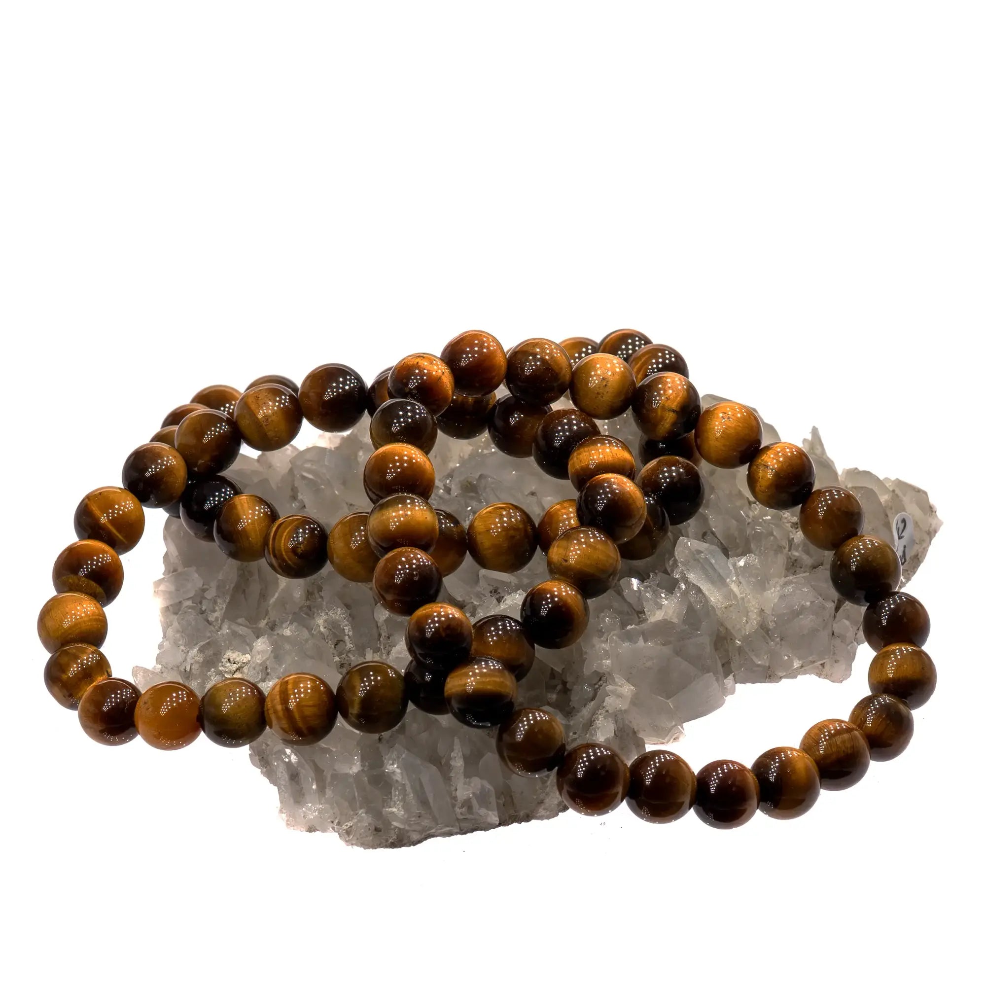 Bracelet Oeil de tigre perle ronde 8mm