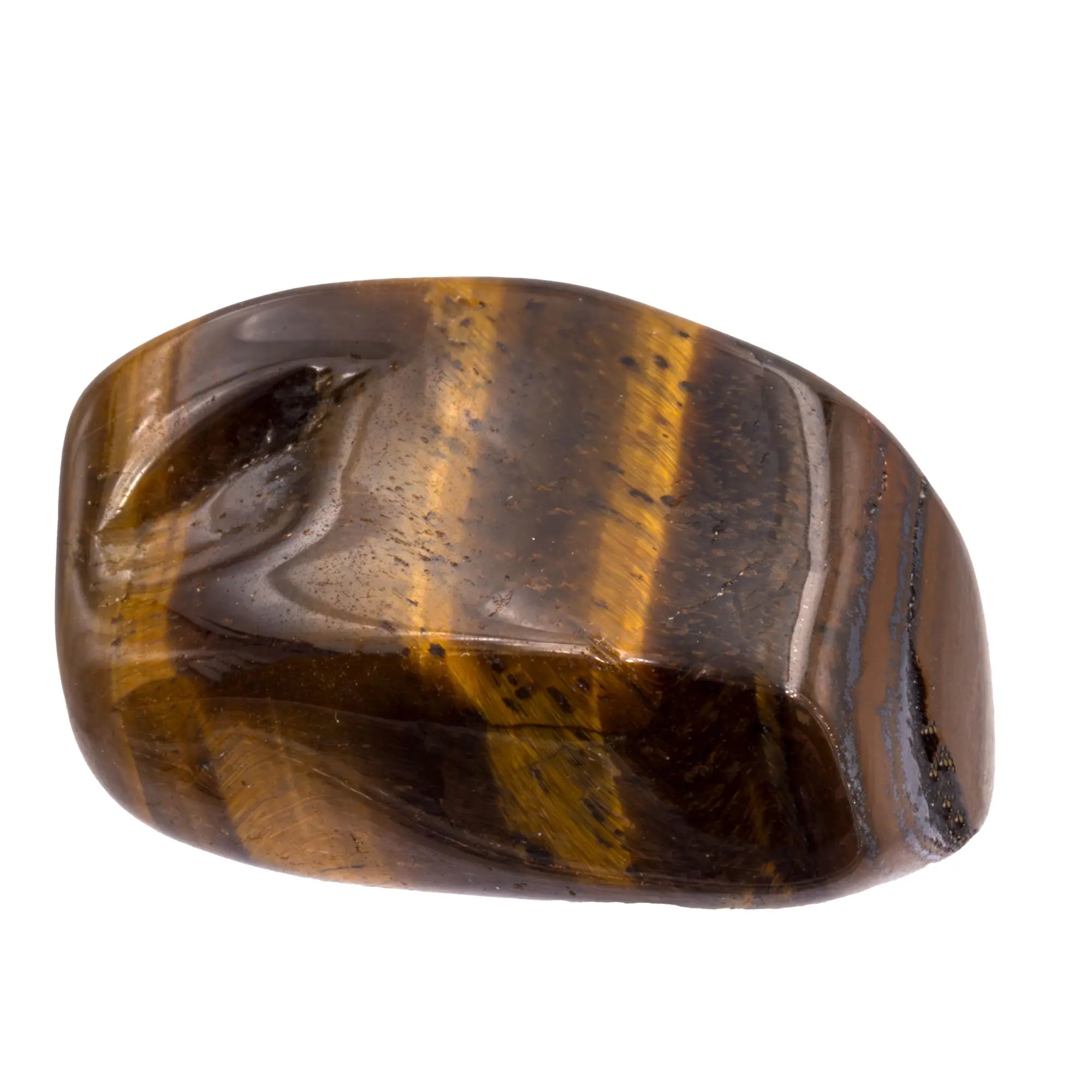 Pierre roulée - Oeil de tigre - Afrique du Sud - 2 à 3 cm - oeil-de-tigre-roule-otgpr0 - CRISTAL SOURCES