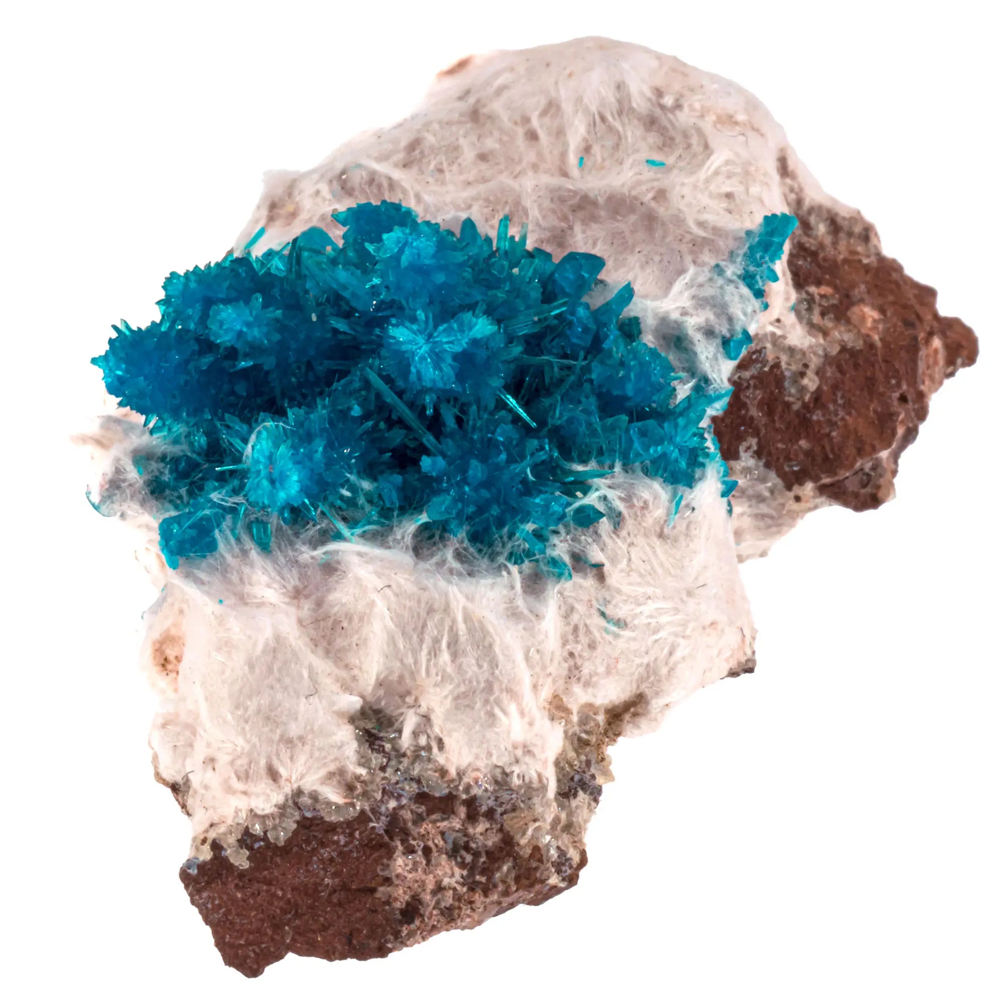 Pentagonite - Mordénite - cristal brut - Inde - 16gr - pentagonite-mordenite-inde-pent1 - CRISTAL SOURCES