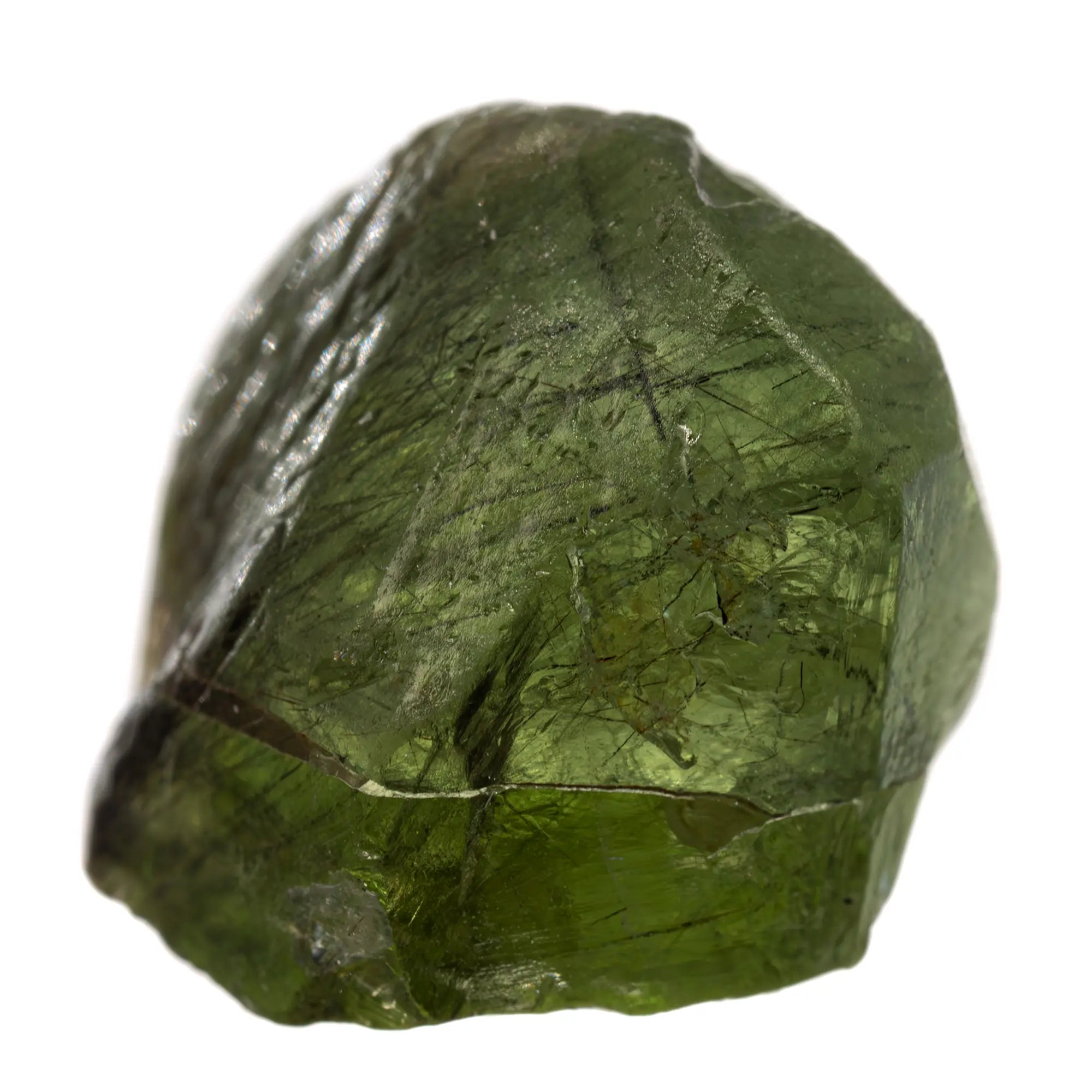 Péridot- ludwigite - cristal brut - Pakistan - CRISTAL SOURCES