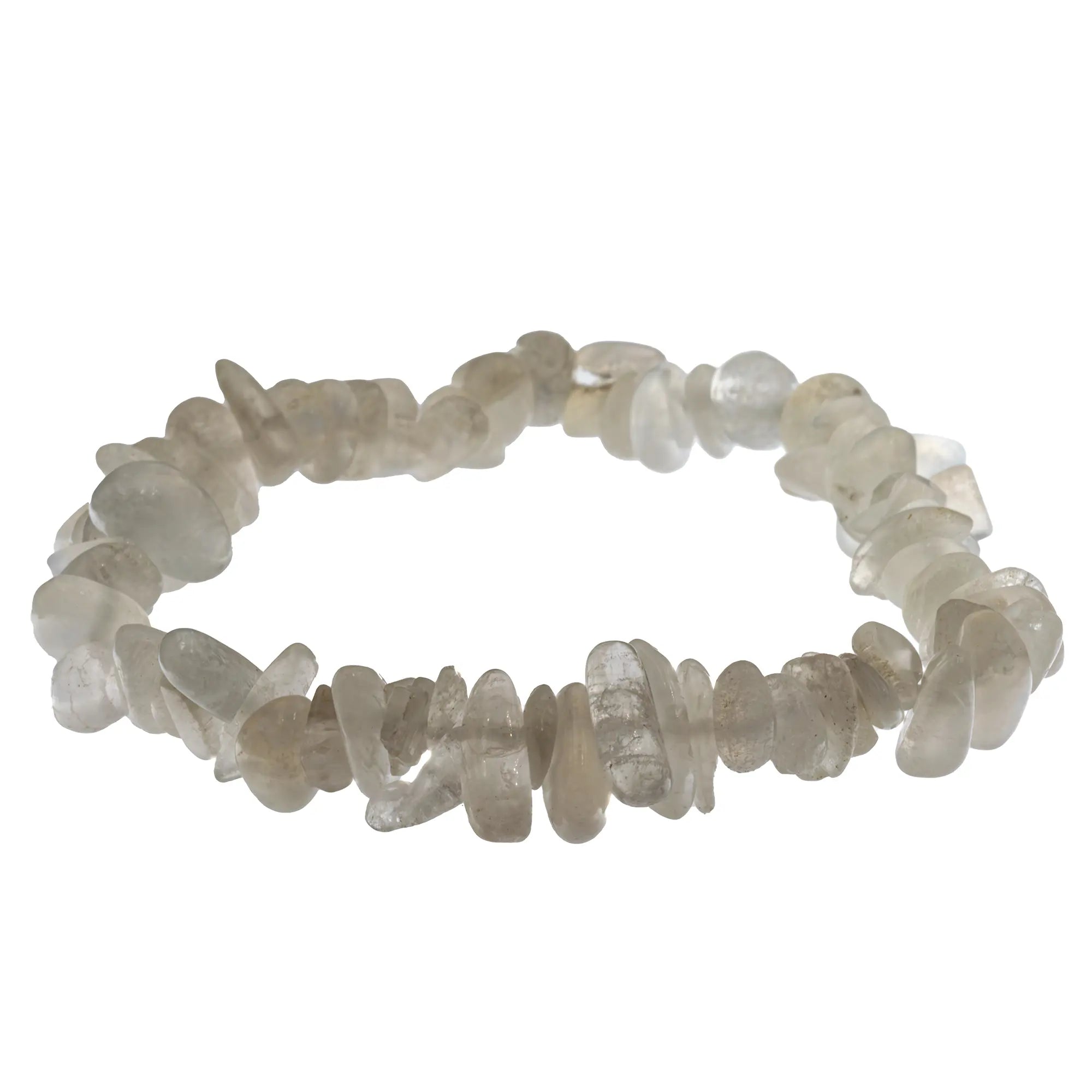Bracelet Pierre de lune perle baroque - péristérite