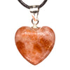 Pendentif Pierre de soleil argent - cœur - pendentif-argent-pierre-de-soleil-coeur-psopd9 - CRISTAL SOURCES
