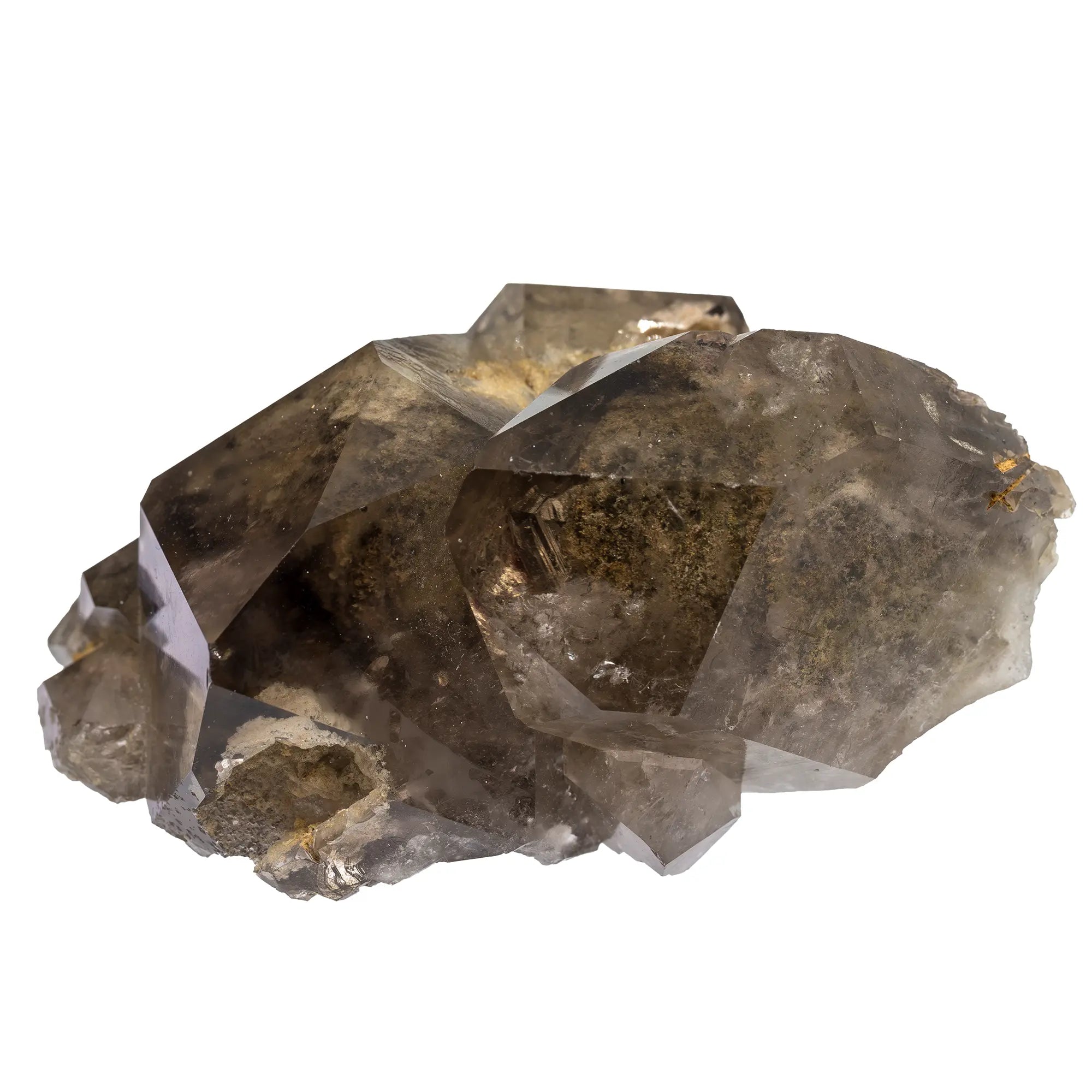 Groupe Quartz fumé - New Hampshire, Etats-Unis - CRISTAL SOURCES