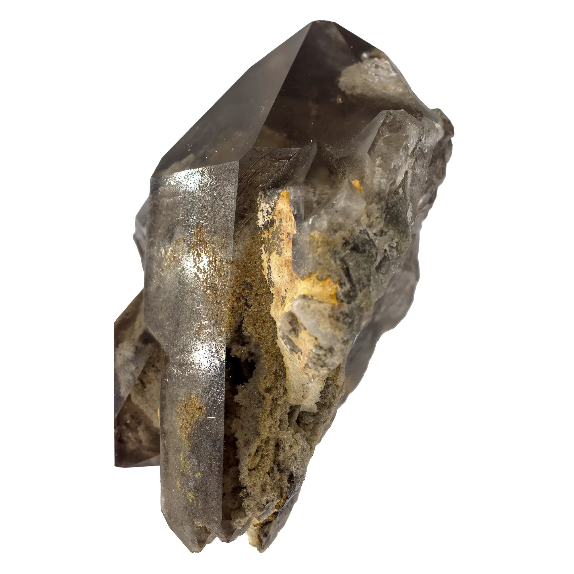 Groupe Quartz fumé - New Hampshire, Etats-Unis - CRISTAL SOURCES