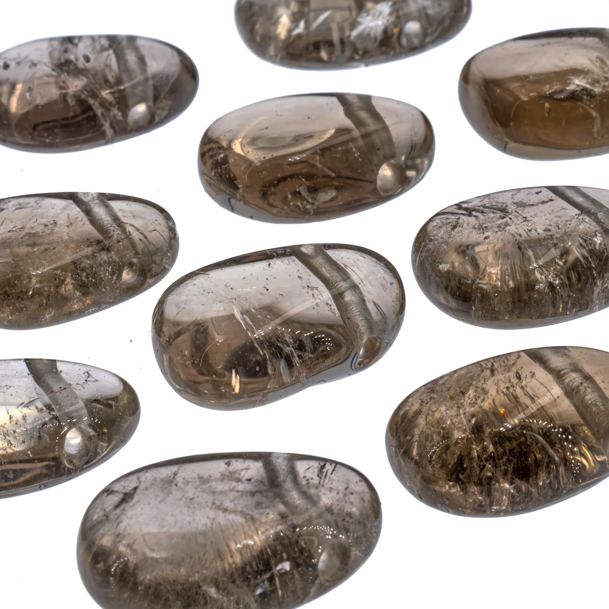 Pendentif Quartz fumé - pierre percée - CRISTAL SOURCES