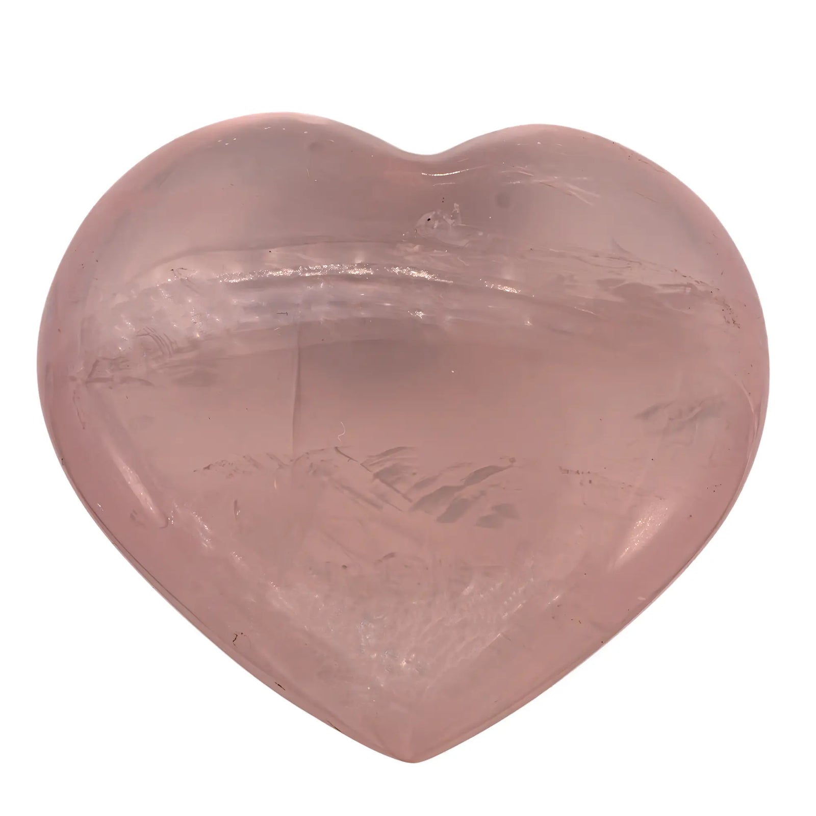 Quartz rose - cœur poli - 5 à 5.5 cm - Madagascar - quartz-rose-coeur-poli-madagascar-qr2 - CRISTAL SOURCES