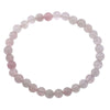 Bracelet Quartz rose perle ronde 6mm - bracelet-quartz-rose-perle-ronde-6mm-qrbra1 - CRISTAL SOURCES