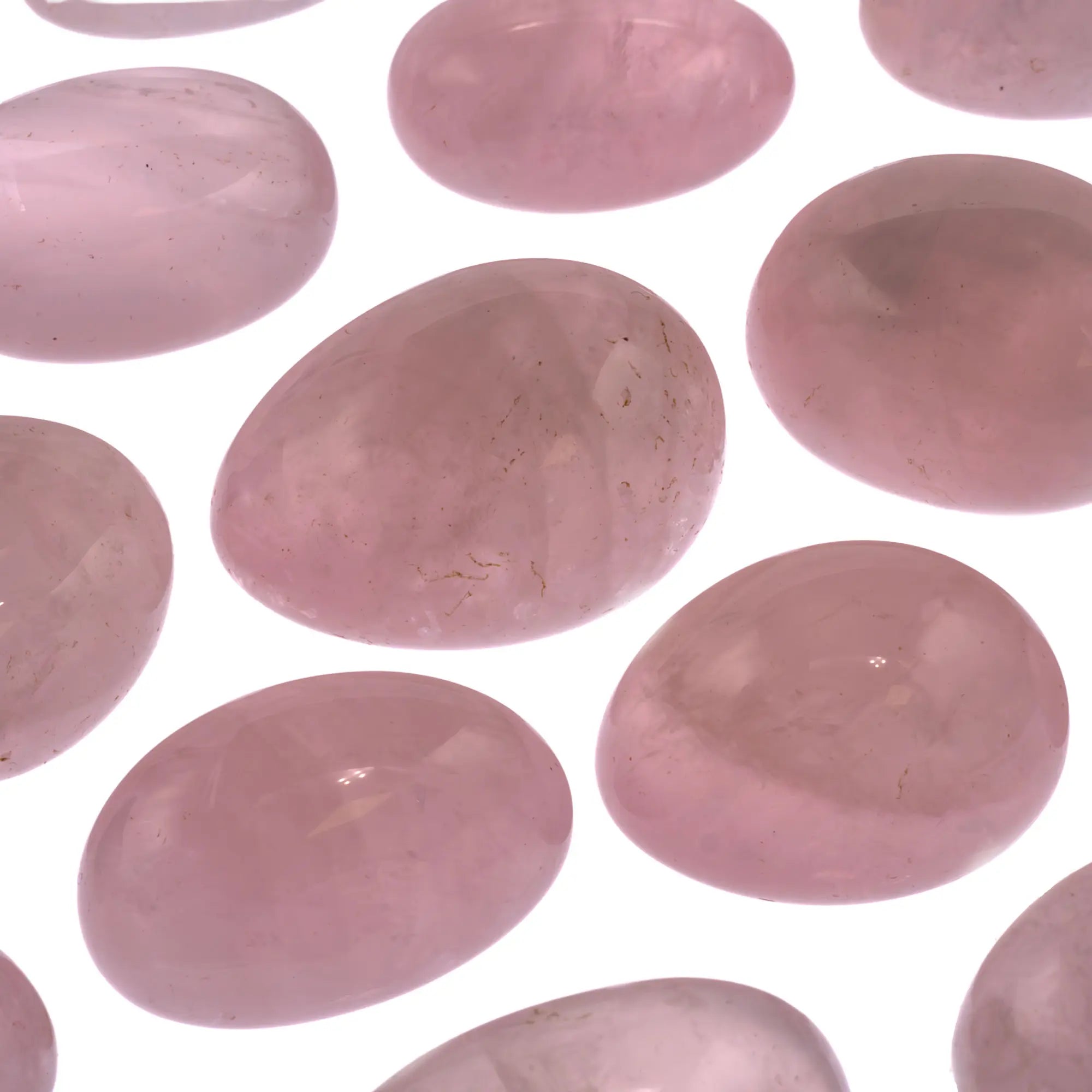 Pierre roulée - Quartz rose - Madagascar - 2 à 3 cm - quartz-rose-roule-qrpr2 - CRISTAL SOURCES