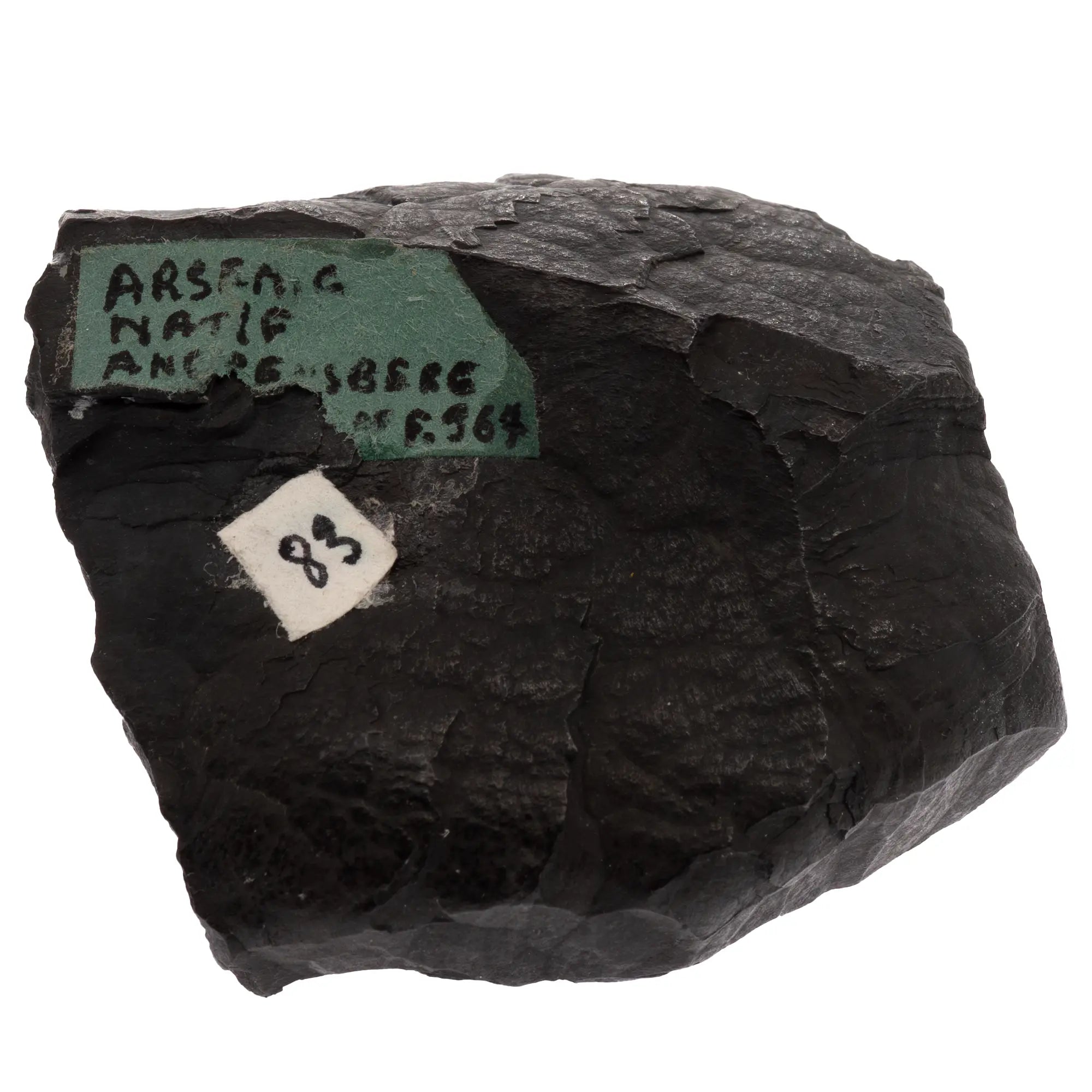 Arsenic natif pierre brute - St Andreasberg, Allemagne