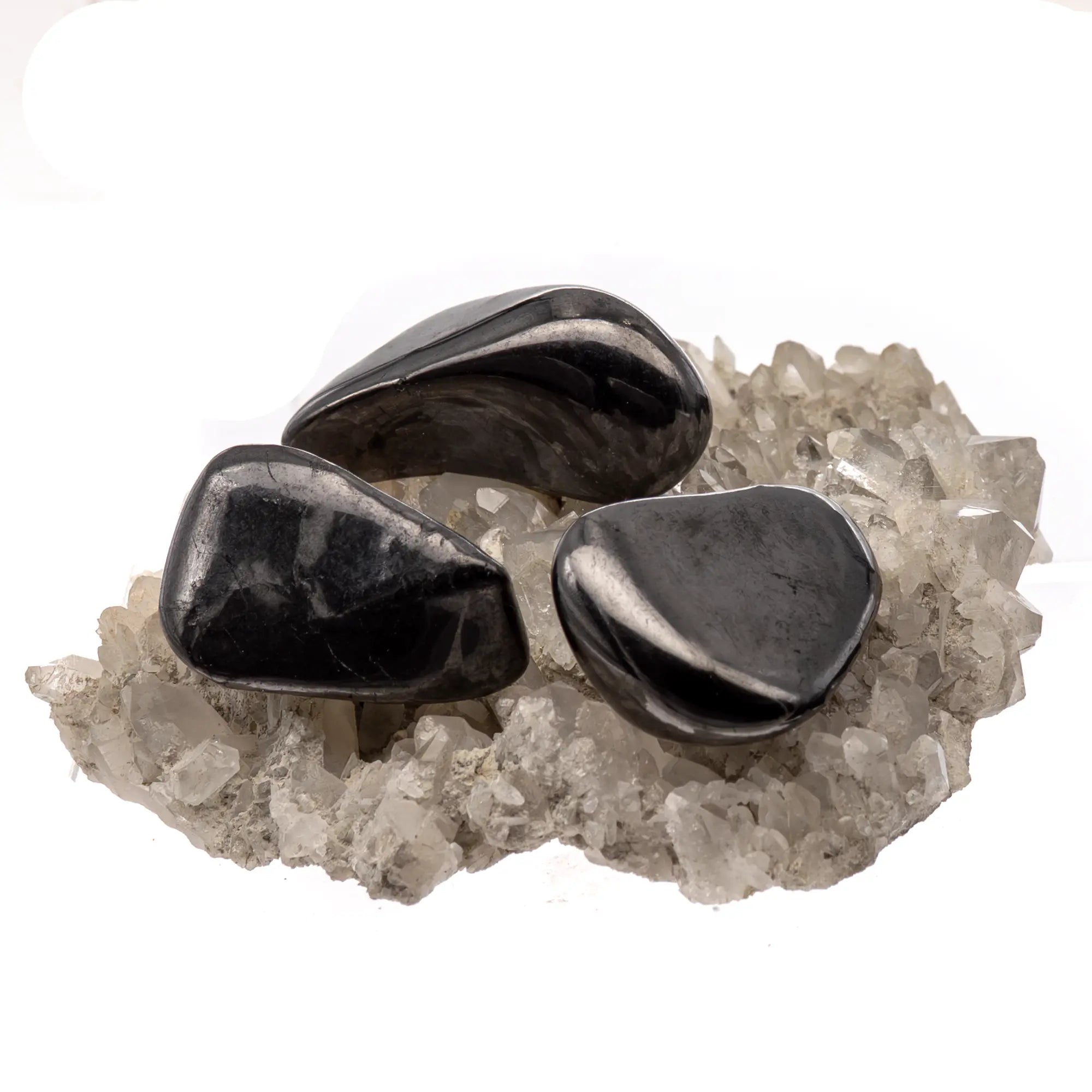 Pierre roulée Shungite - Russie - 3 à 4 cm