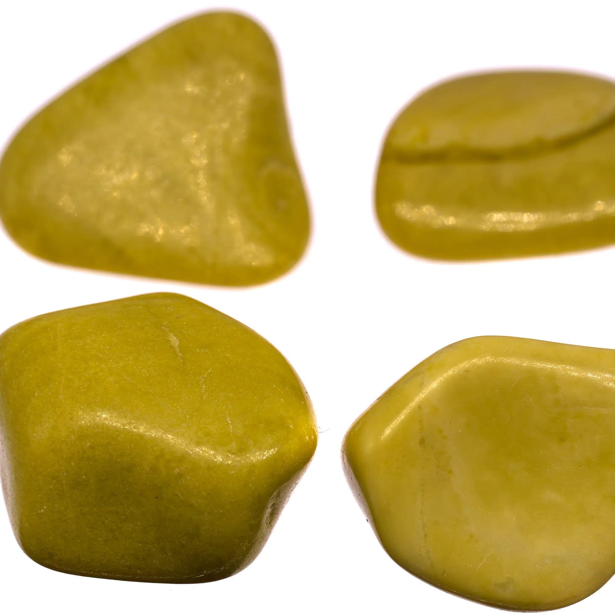 Pierre roulée - Serpentine - Pérou - 2 à 3 cm - CRISTAL SOURCES