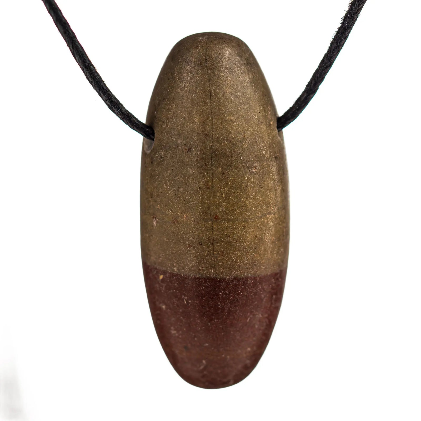 Pendentif Shiva Lingam - pierre percée - CRISTAL SOURCES