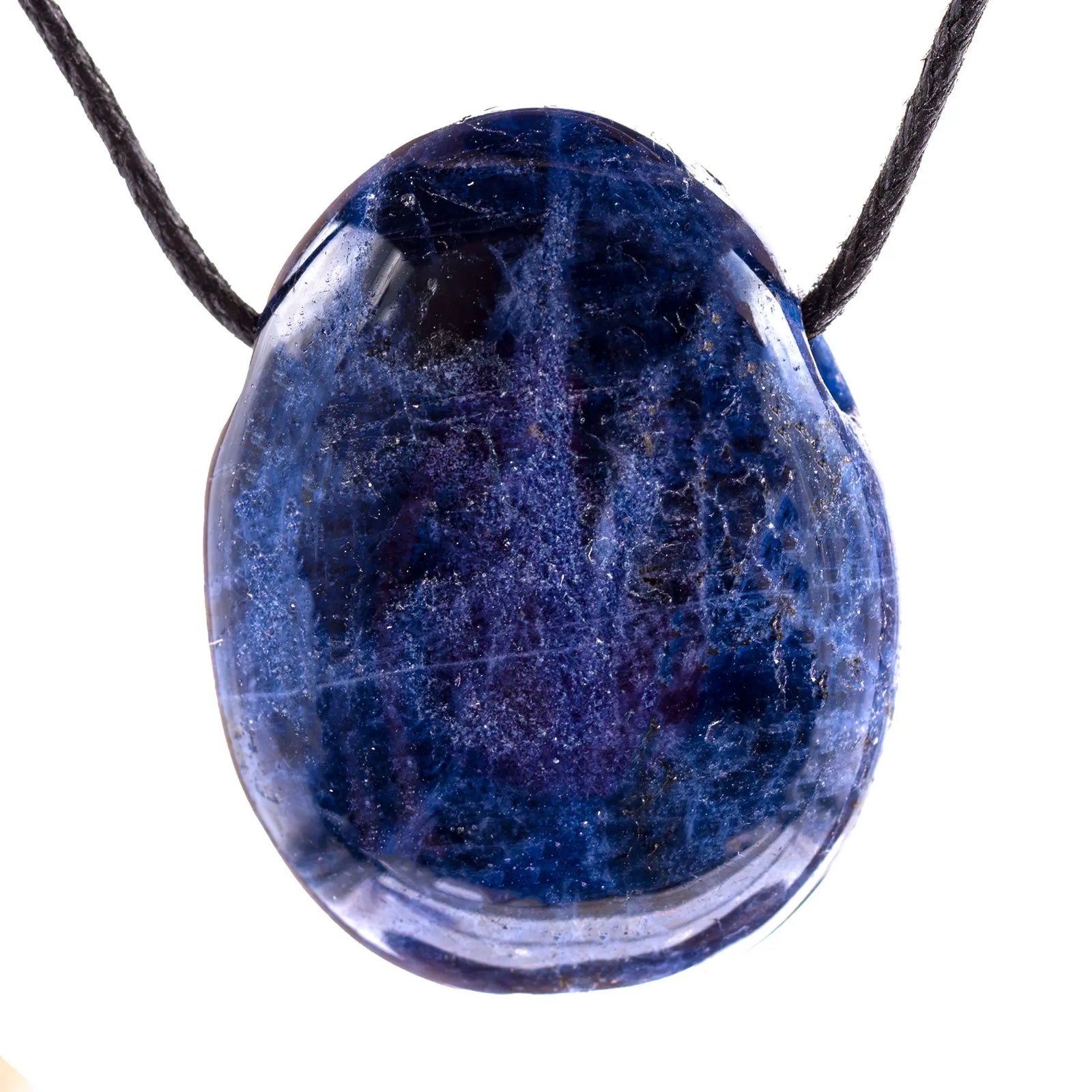 Pendentif Sodalite - pierre percée - pendentif-sodalite-percee-sodpc1 - CRISTAL SOURCES