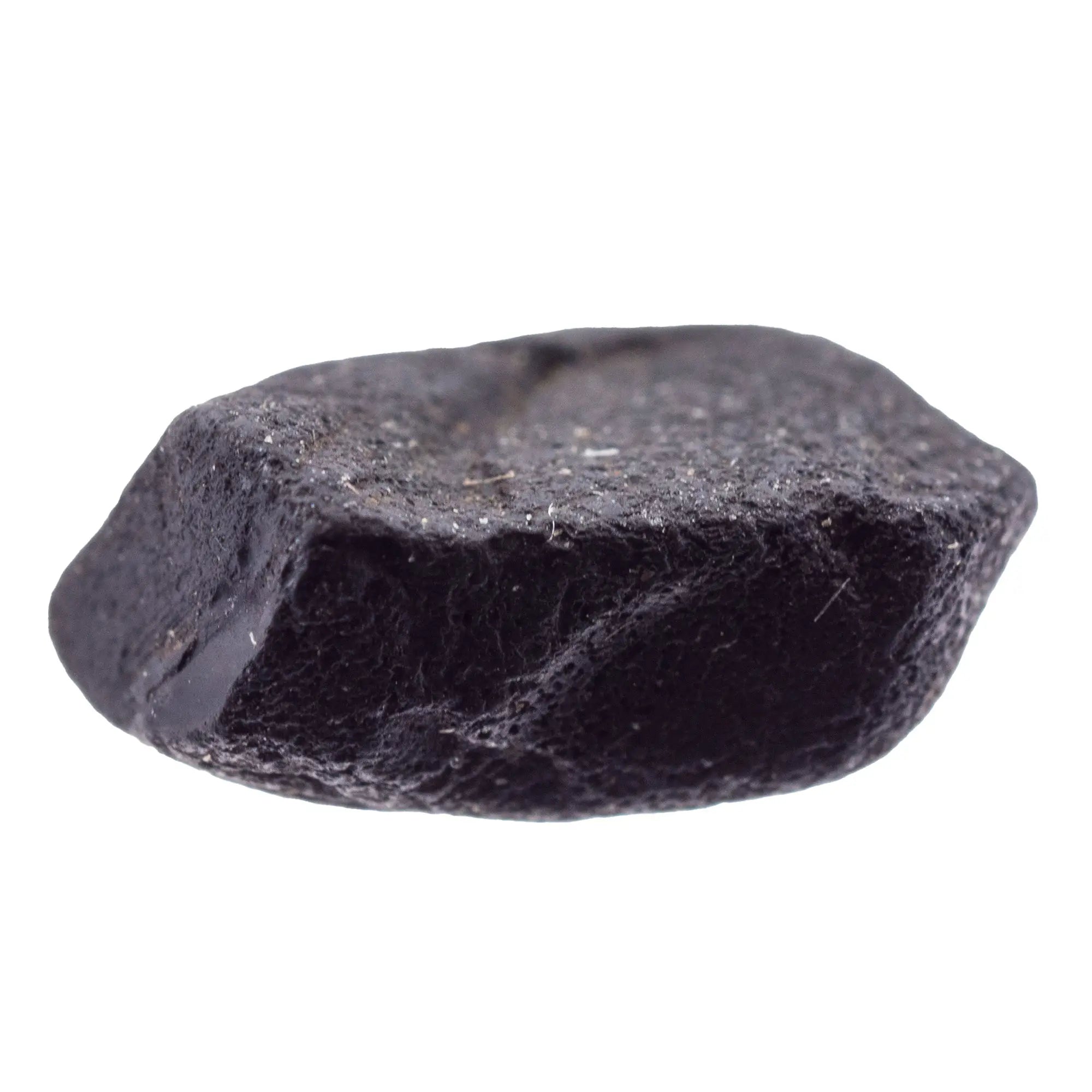 Spinelle noir - pierre brute - Chine - 0.5 à 1 cm - spinelle-noir-fragment-brut-spi8 - CRISTAL SOURCES