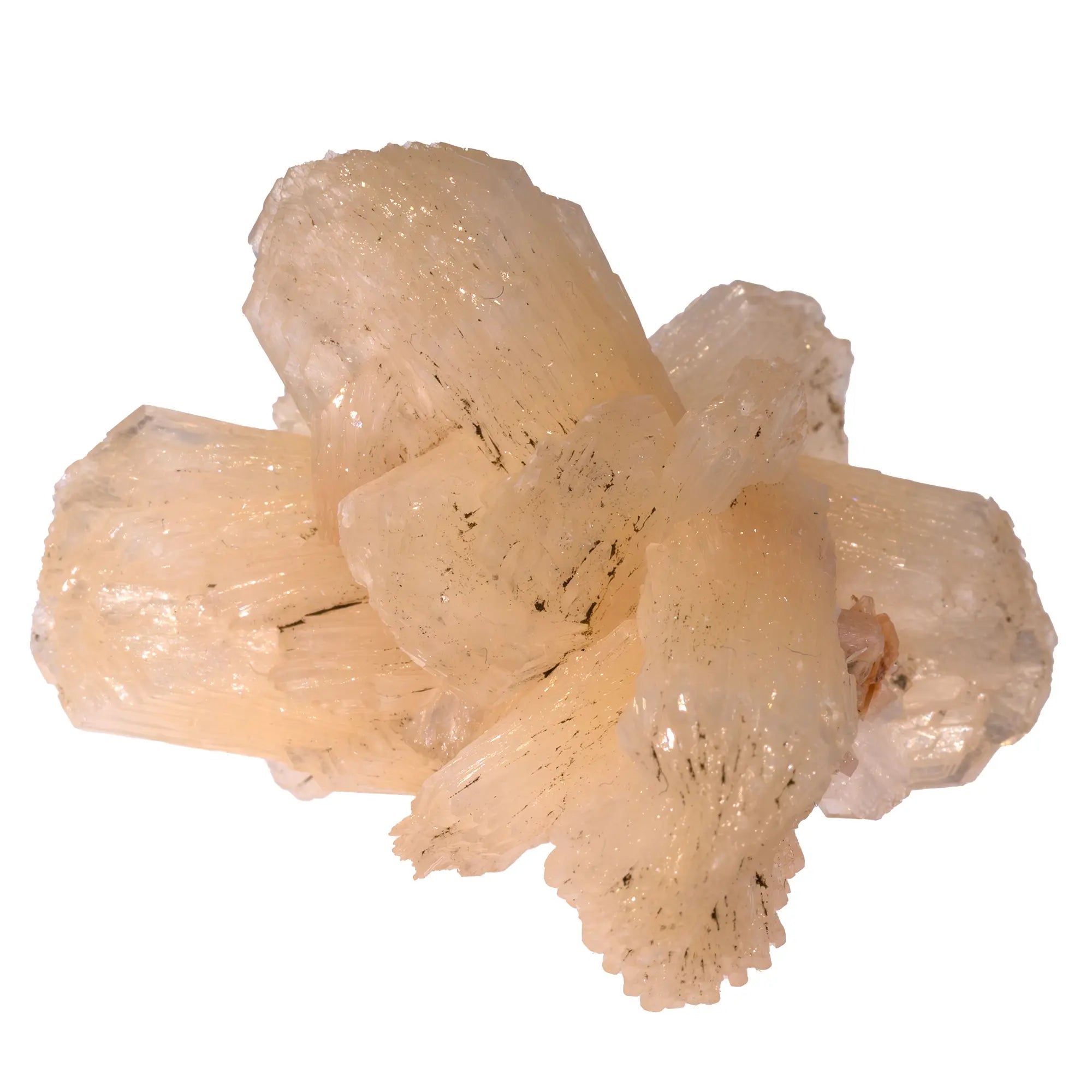 Stilbite - apophyllite verte - heulandite - cristal - Lasur Station - stilbite-apophyllite-verte-heulandite-lasur-station-inde-skustl11 - CRISTAL SOURCES