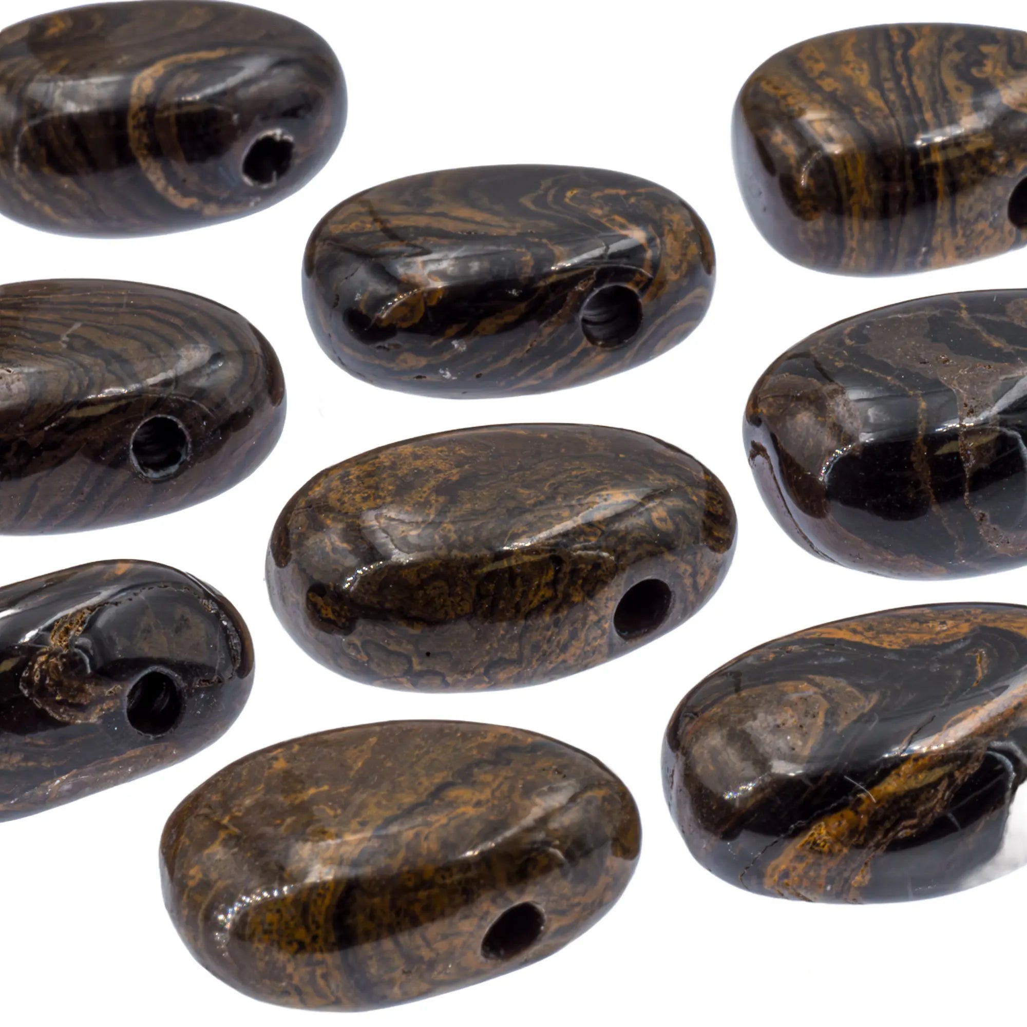 Pendentif Stromatolite - pierre percée - CRISTAL SOURCES