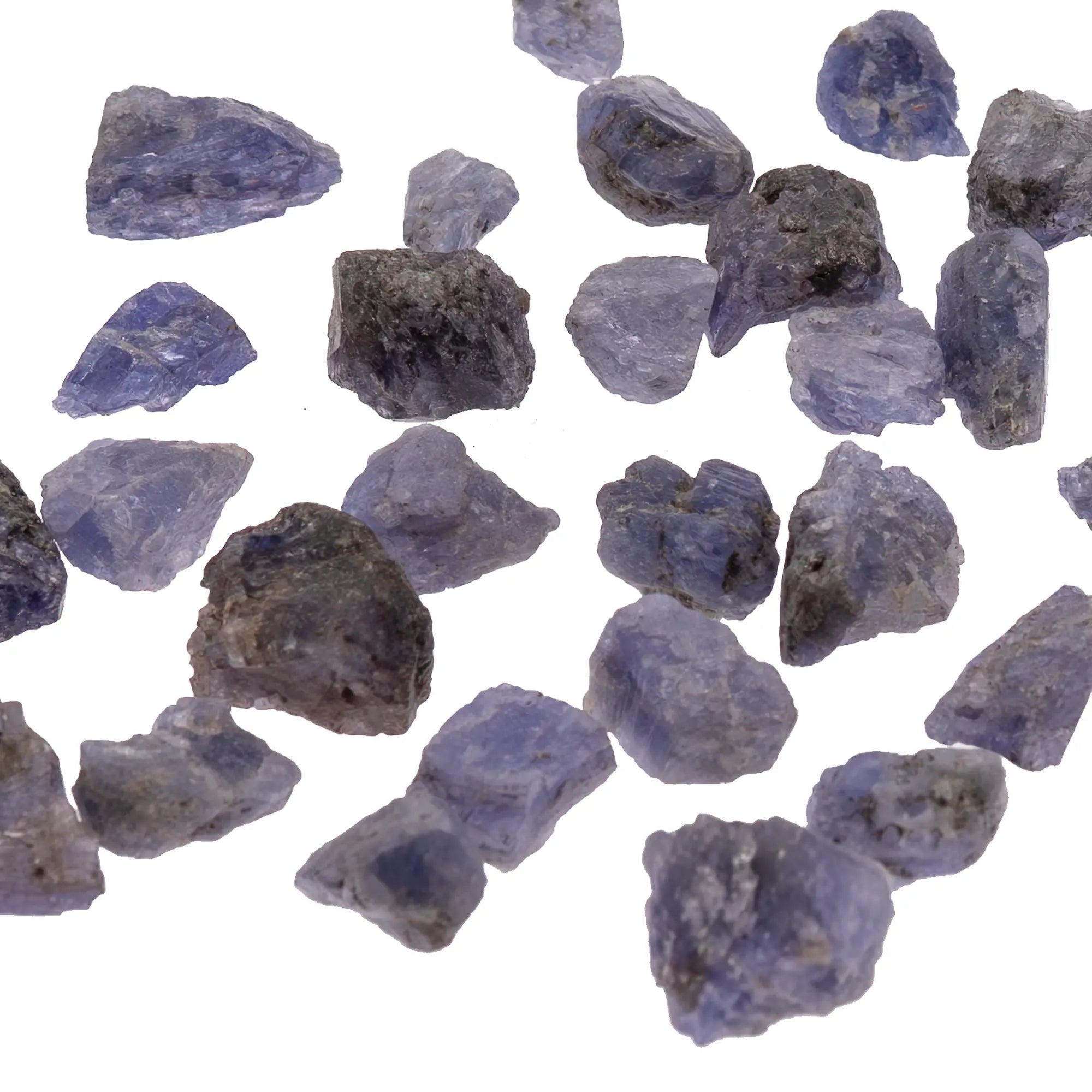 Tanzanite - pierre brute - chauffée - 1 à 1,5 cm - tanzanite-fragment-brut-chauffee-1-1-5cm-tanz14 - CRISTAL SOURCES