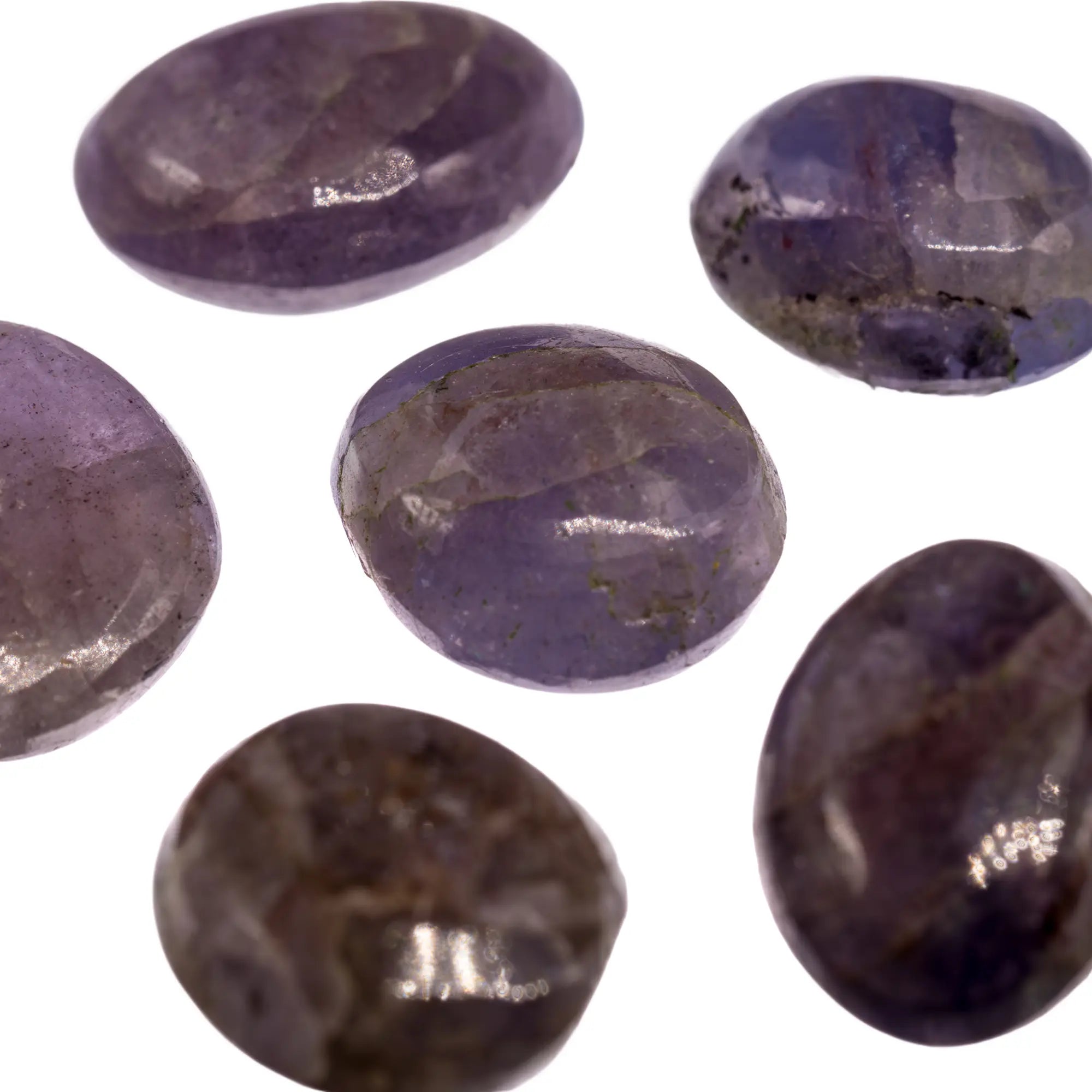 Pierre roulée - Tanzanite - chauffée - 1cm - CRISTAL SOURCES