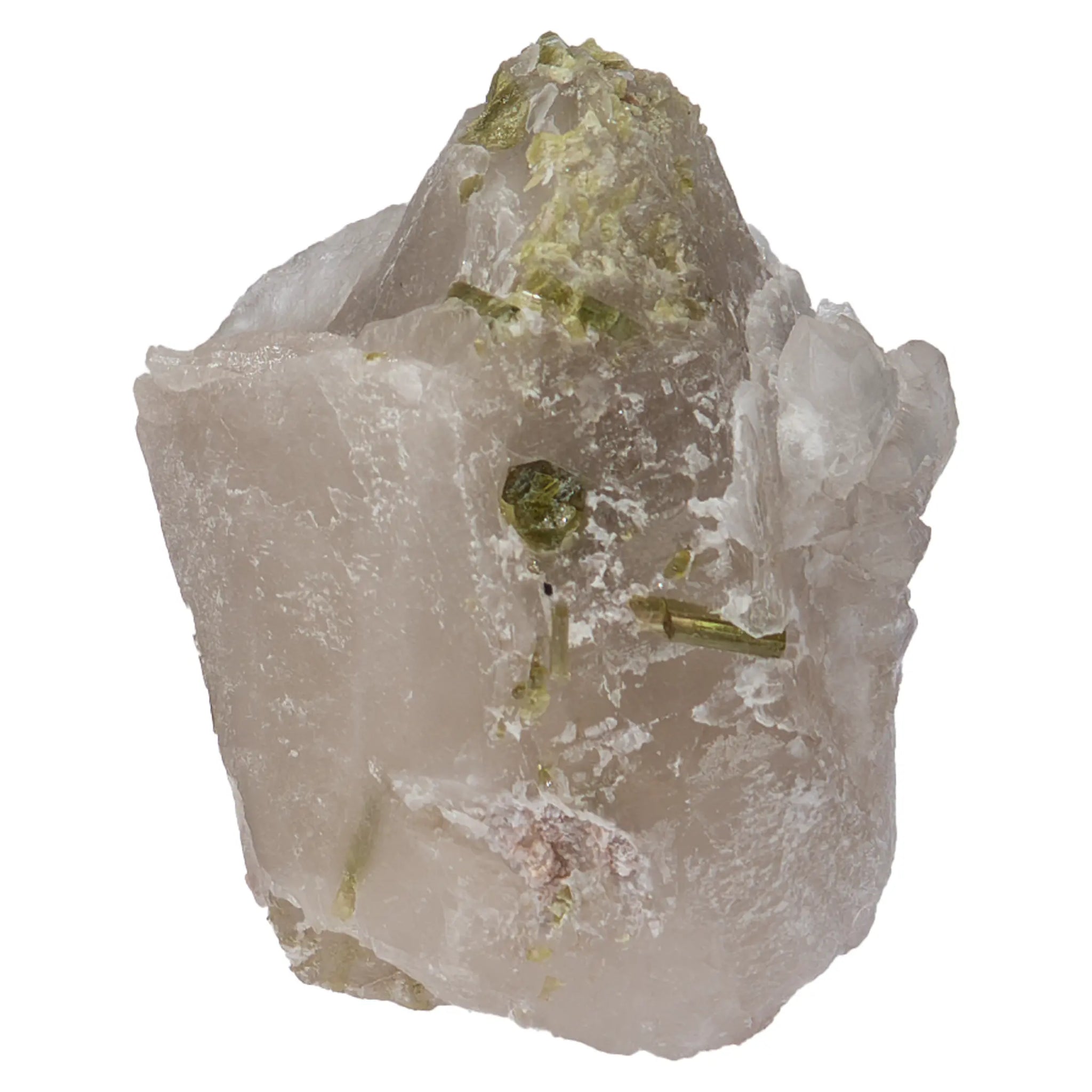 Cristal Tourmaline melon d'eau sur quartz - Coronel Murta