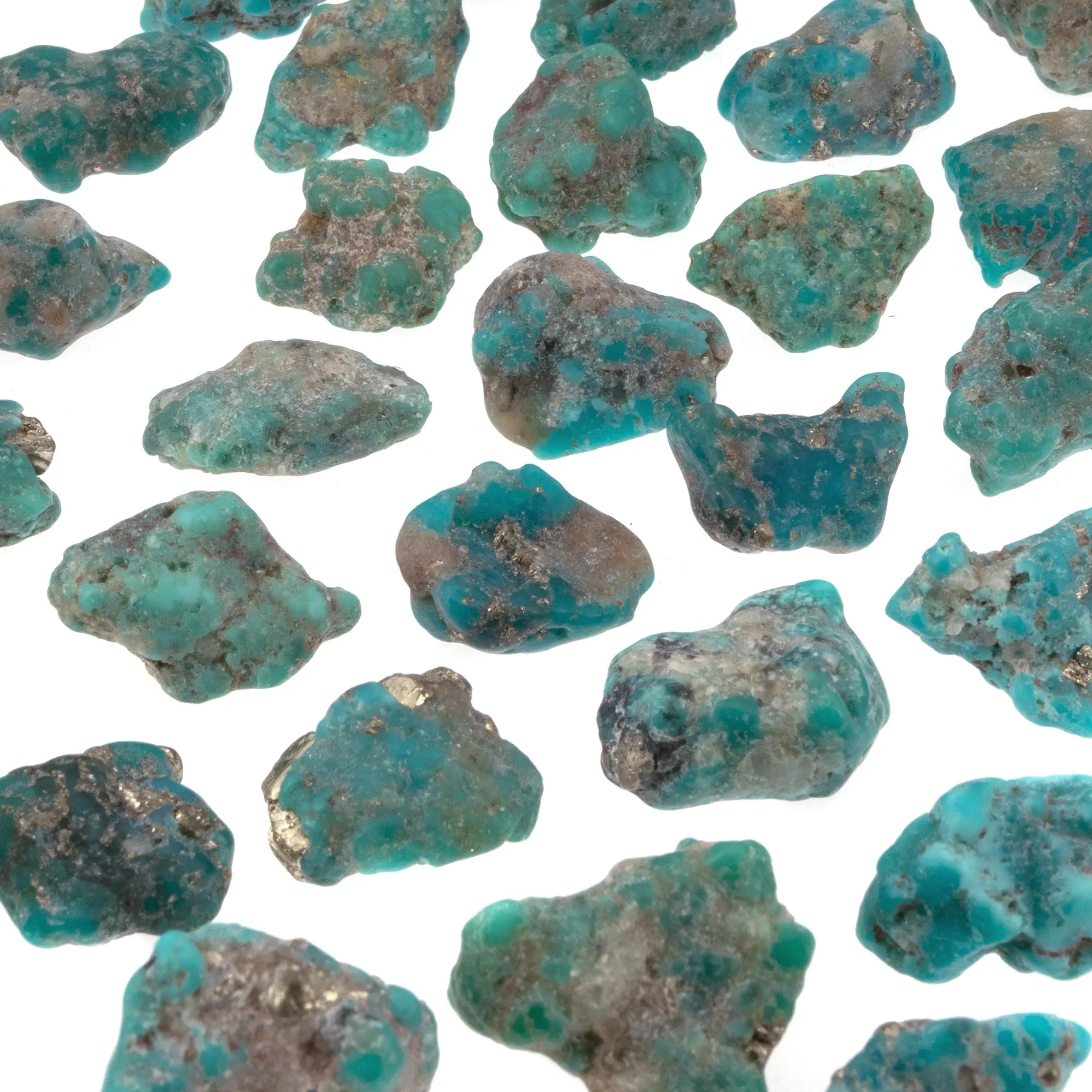 Turquoise Arizona brute - stabilisée - 1.5 à 2 cm - CRISTAL SOURCES