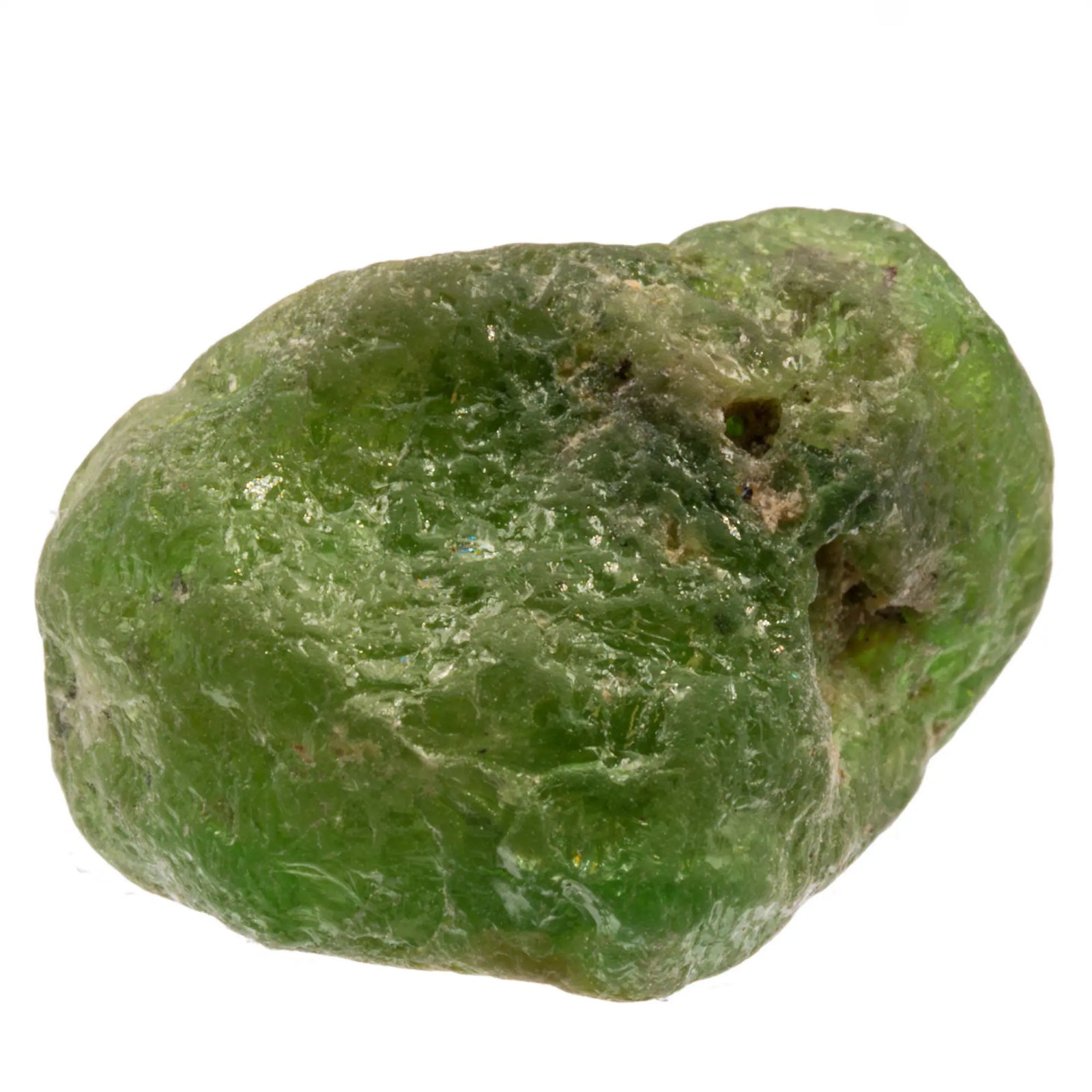 Grenat tsavorite - pierre brute - grenat-tsavorite-fragment-brut-tsa2 - CRISTAL SOURCES
