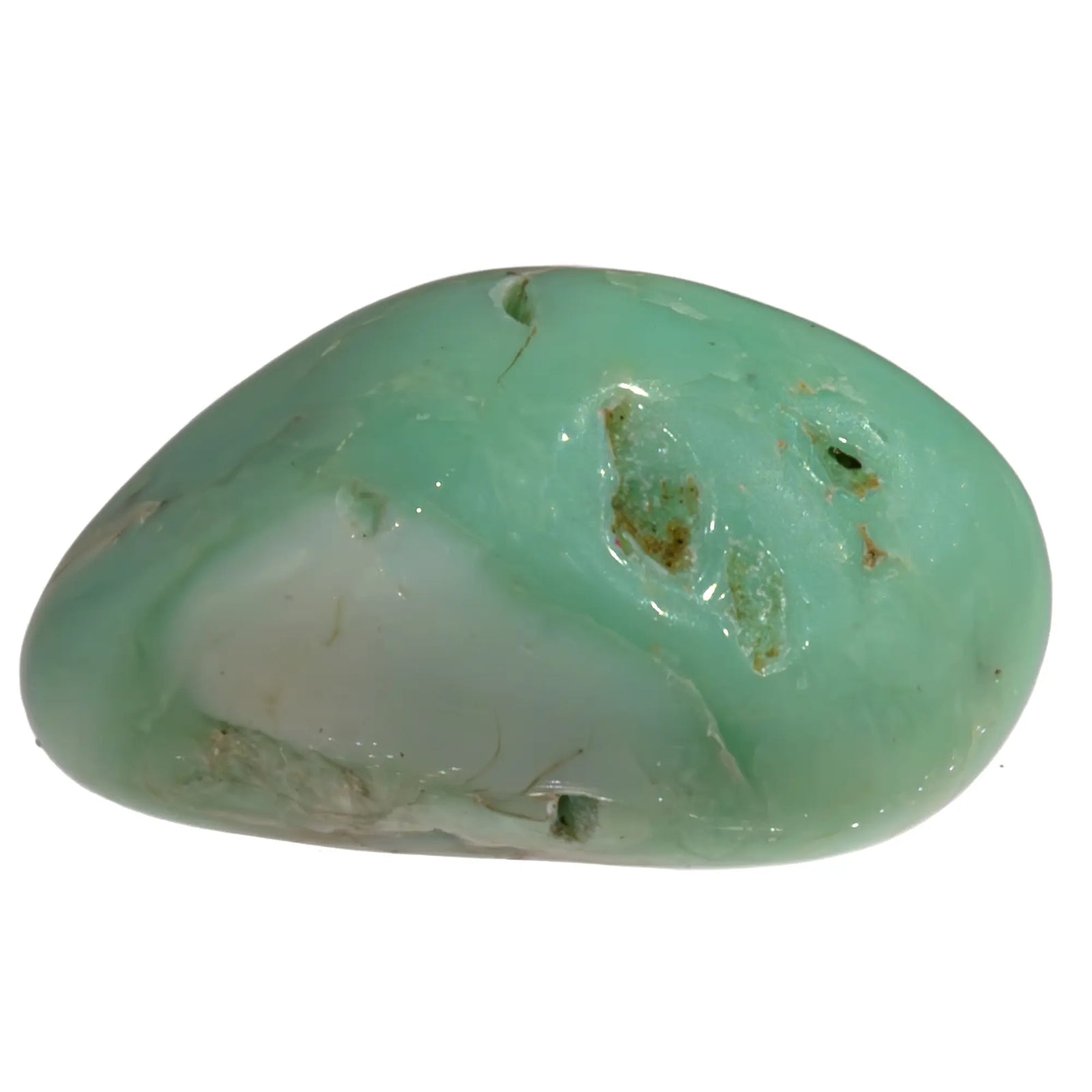 Pierre roulée - Variscite - Etats-Unis - 1.5 à 2 cm - variscite-roulee-varpr0 - CRISTAL SOURCES