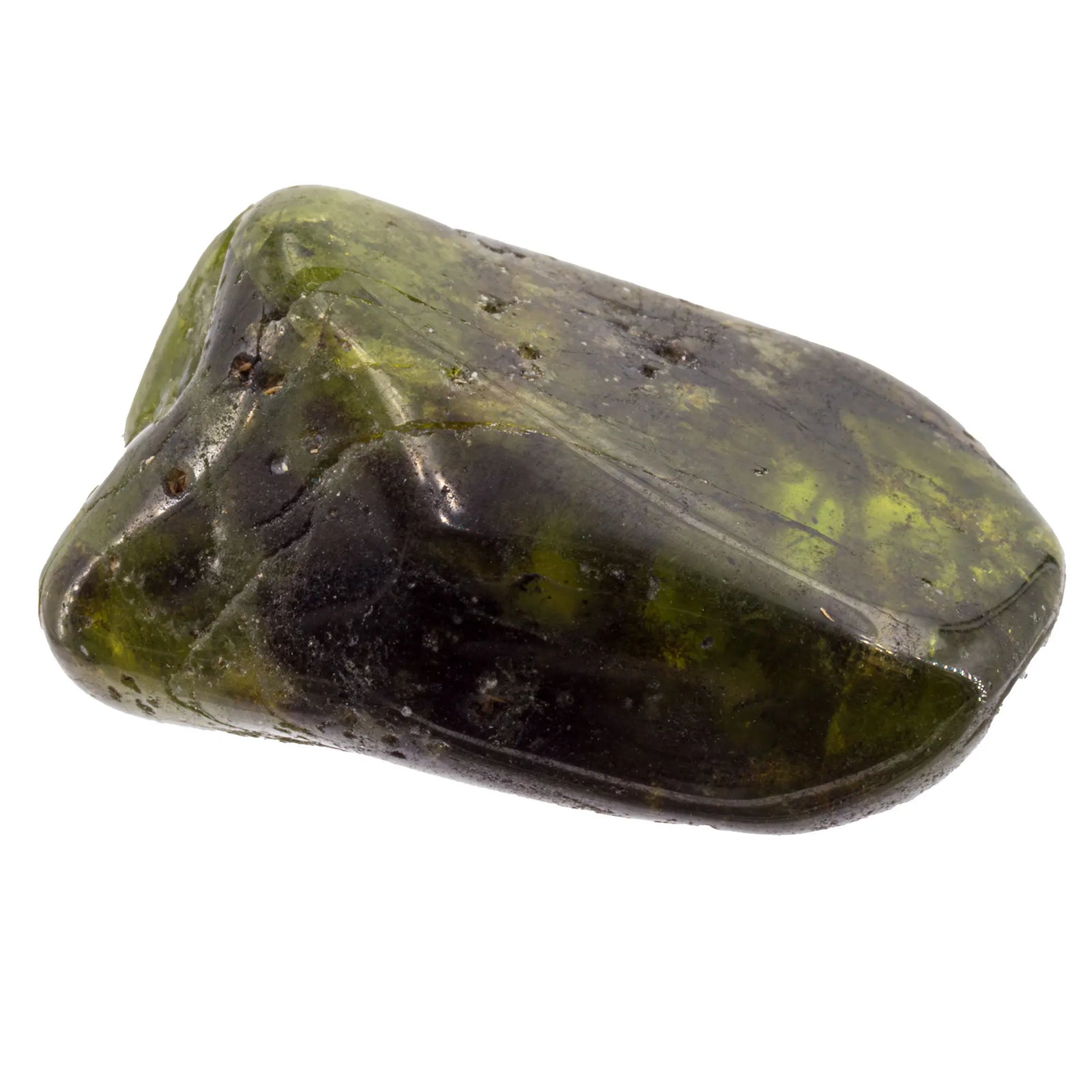 Pierre roulée - Vésuvianite - Kenya - 2 à 3 cm - vesuvianite-roulee-vespr0 - CRISTAL SOURCES