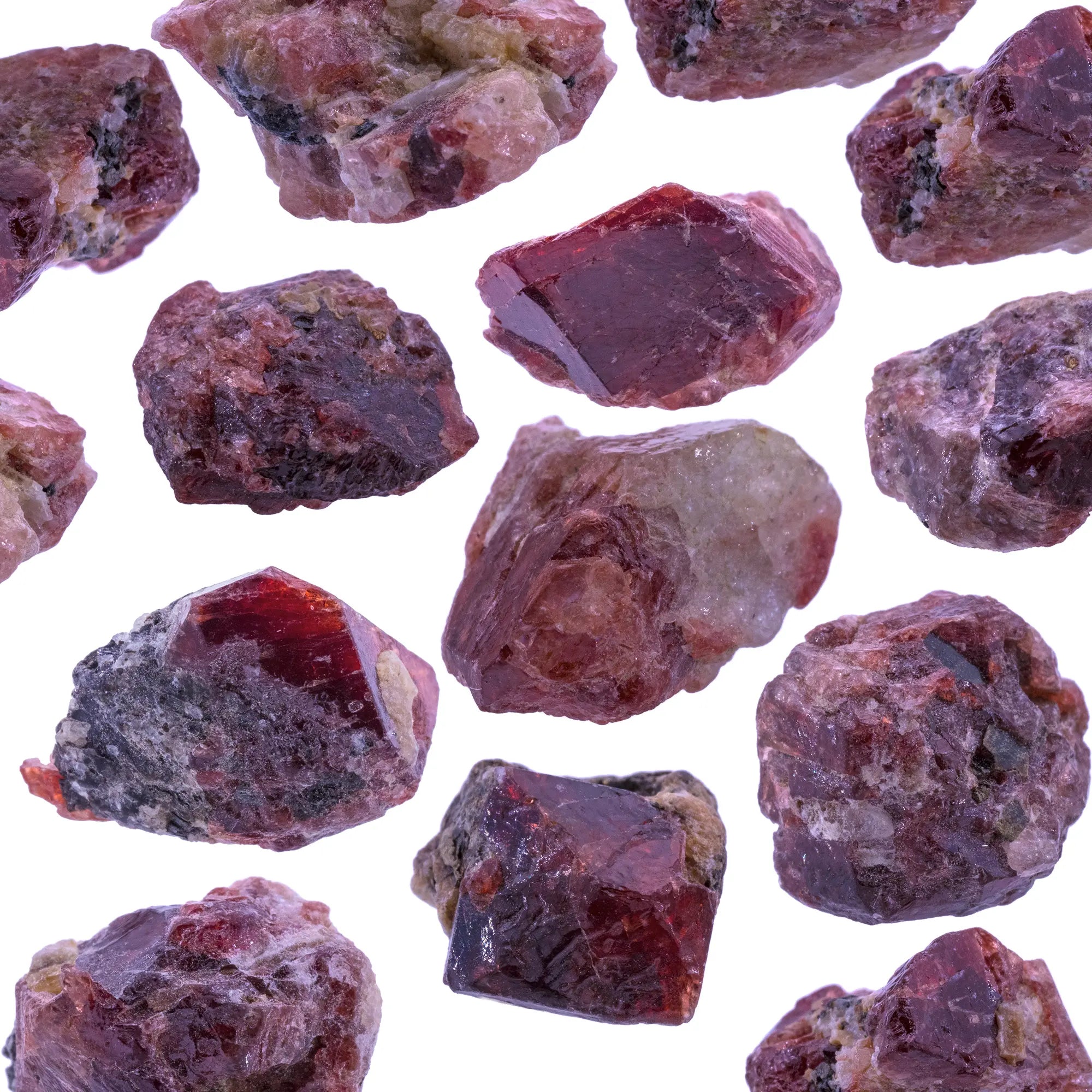 Zircon hyacinthe - pierre brute - CRISTAL SOURCES
