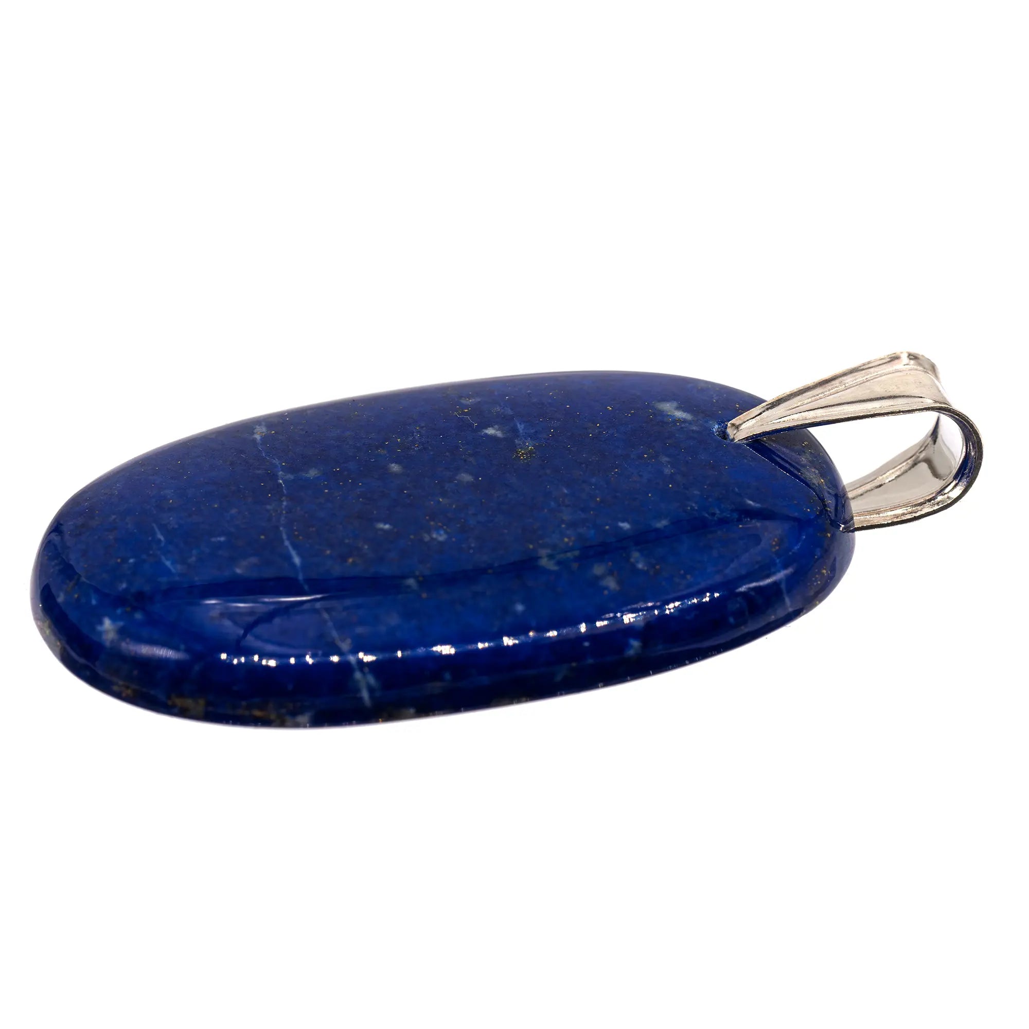Pendentif Lapis lazuli argent - ovale - 18 gr - CRISTAL SOURCES