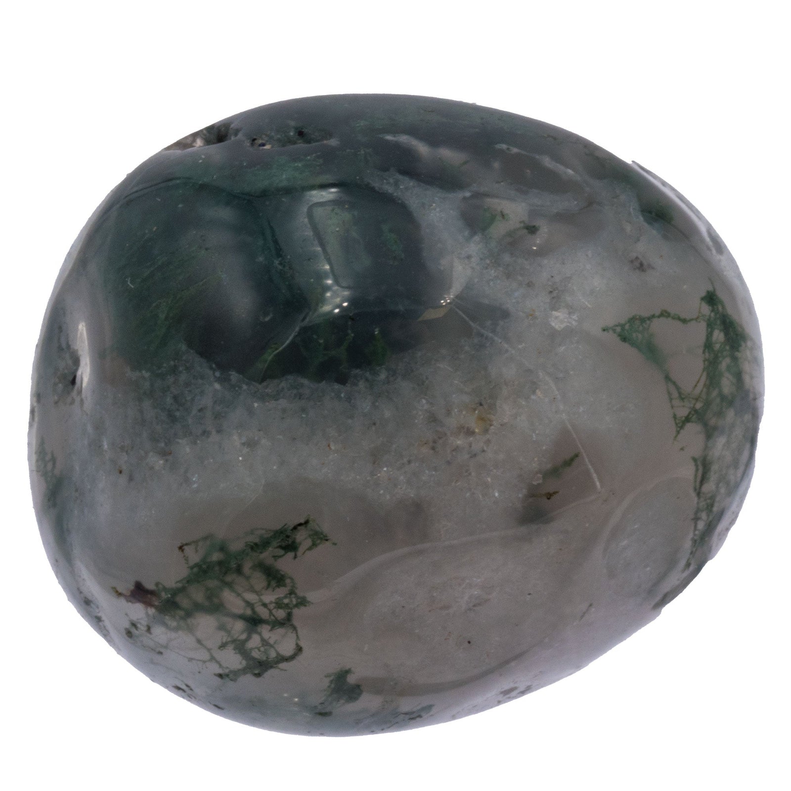 agate mousse pierre naturelle équilibre