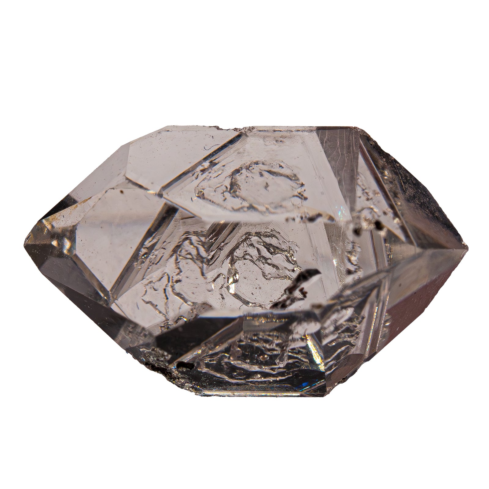 cristal de roche biterminé pierre naturelle énergie