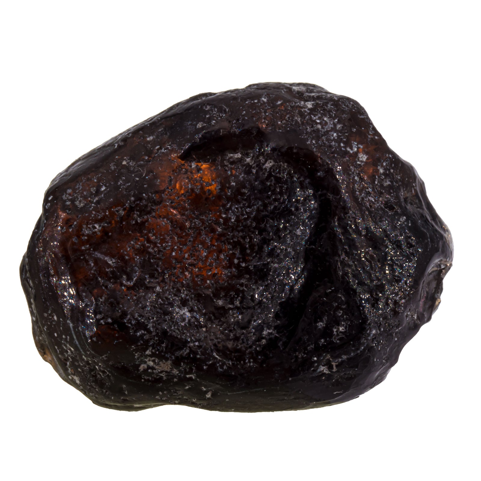 obsidienne larme d'apache pierre naturelle énergie