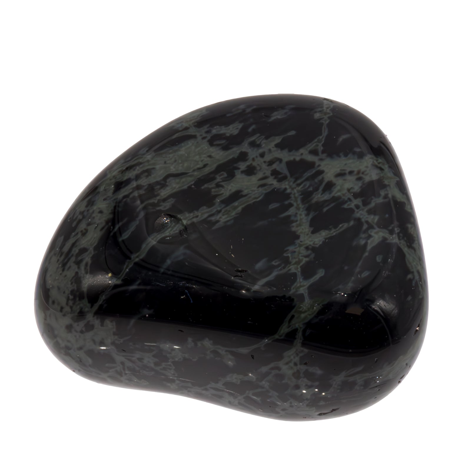 obsidienne spider pierre naturelle énergie