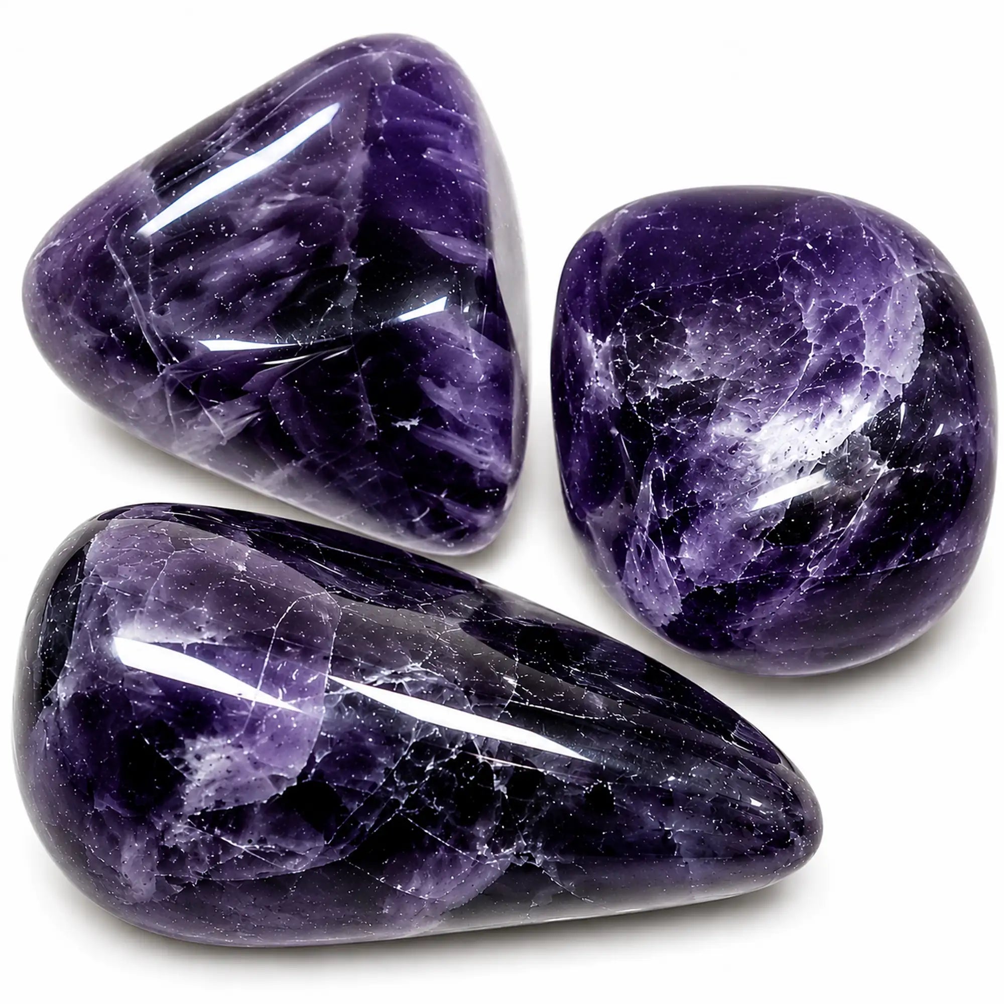Améthyste violette de Namibie, apaisante et calmante