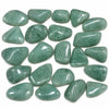 Pierre naturelle aventurine verte roulée de Tanzanie en lot, galets polis de 2 à 3 cm aux nuances vert clair naturelles, minéraux authentiques pour collection, décoration et lithothérapie.