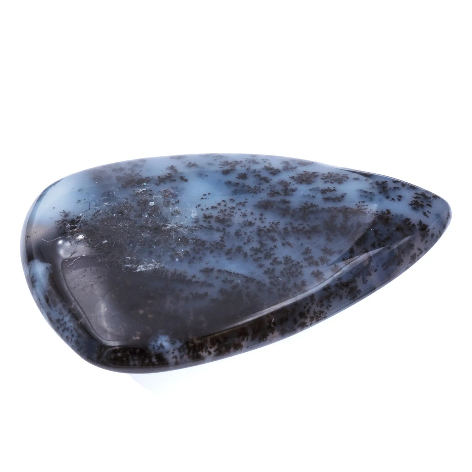 Cabochon - Agate dendritique - CRISTAL SOURCES