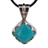 Pendentif Amazonite argent - CRISTAL SOURCES