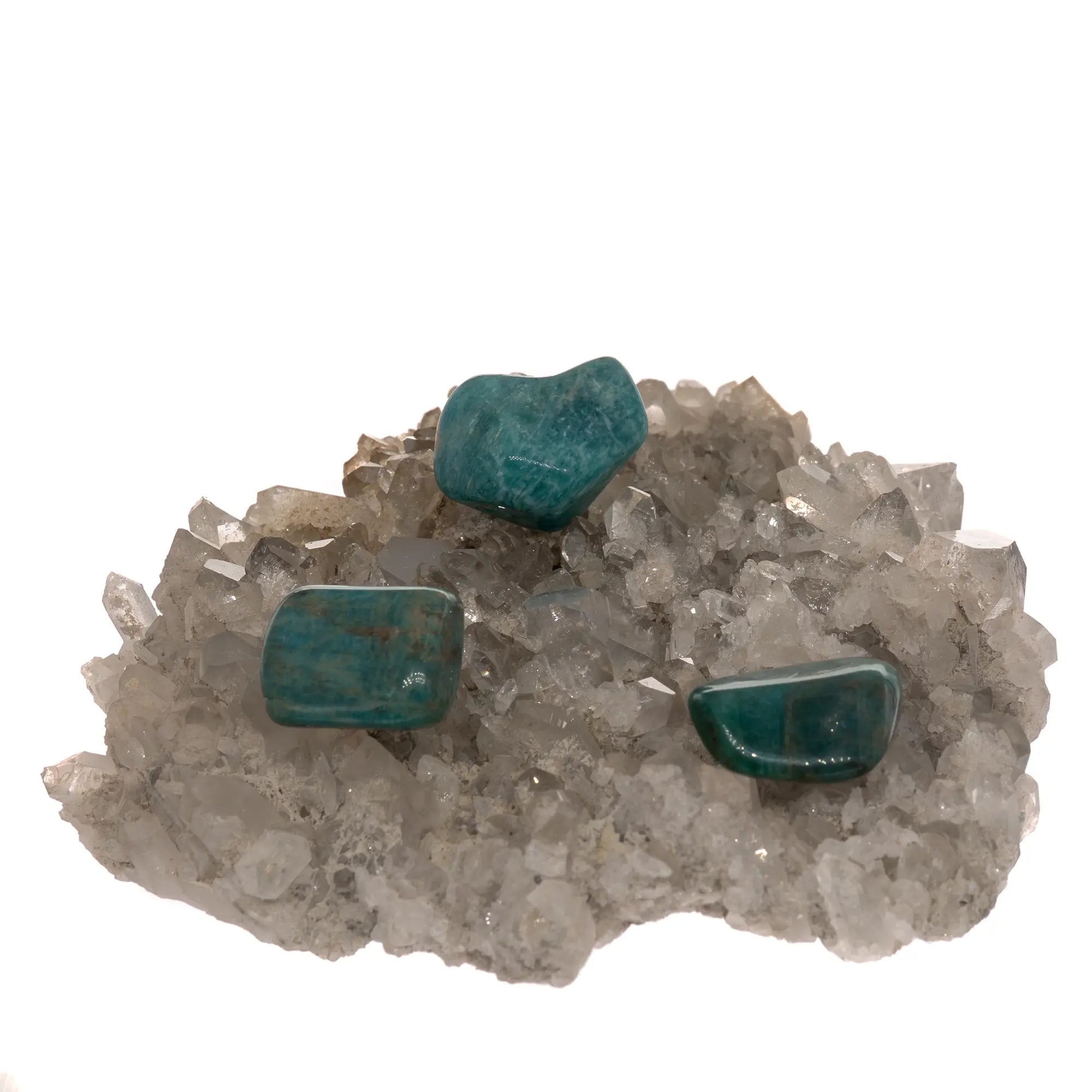 Pierre Amazonite roulée - Namibie - 1.5 à 2 cm