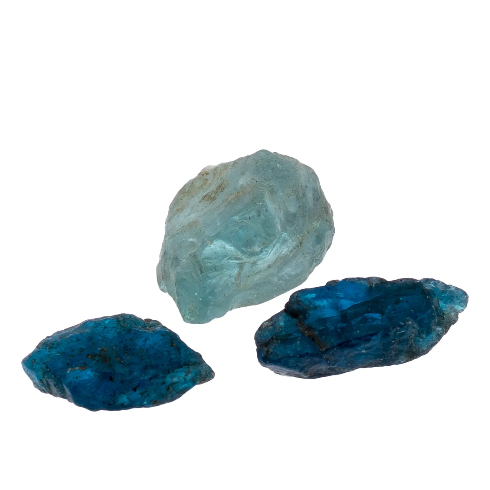 Apatite bleue - pierre brute - Madagascar - CRISTAL SOURCES