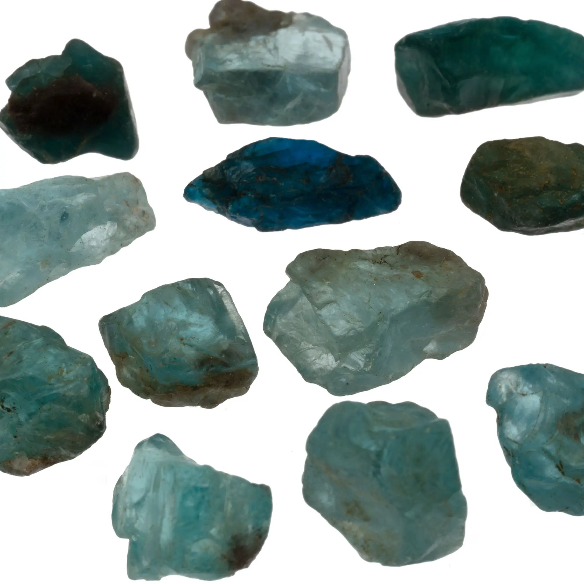 Apatite bleue - pierre brute - Madagascar - CRISTAL SOURCES